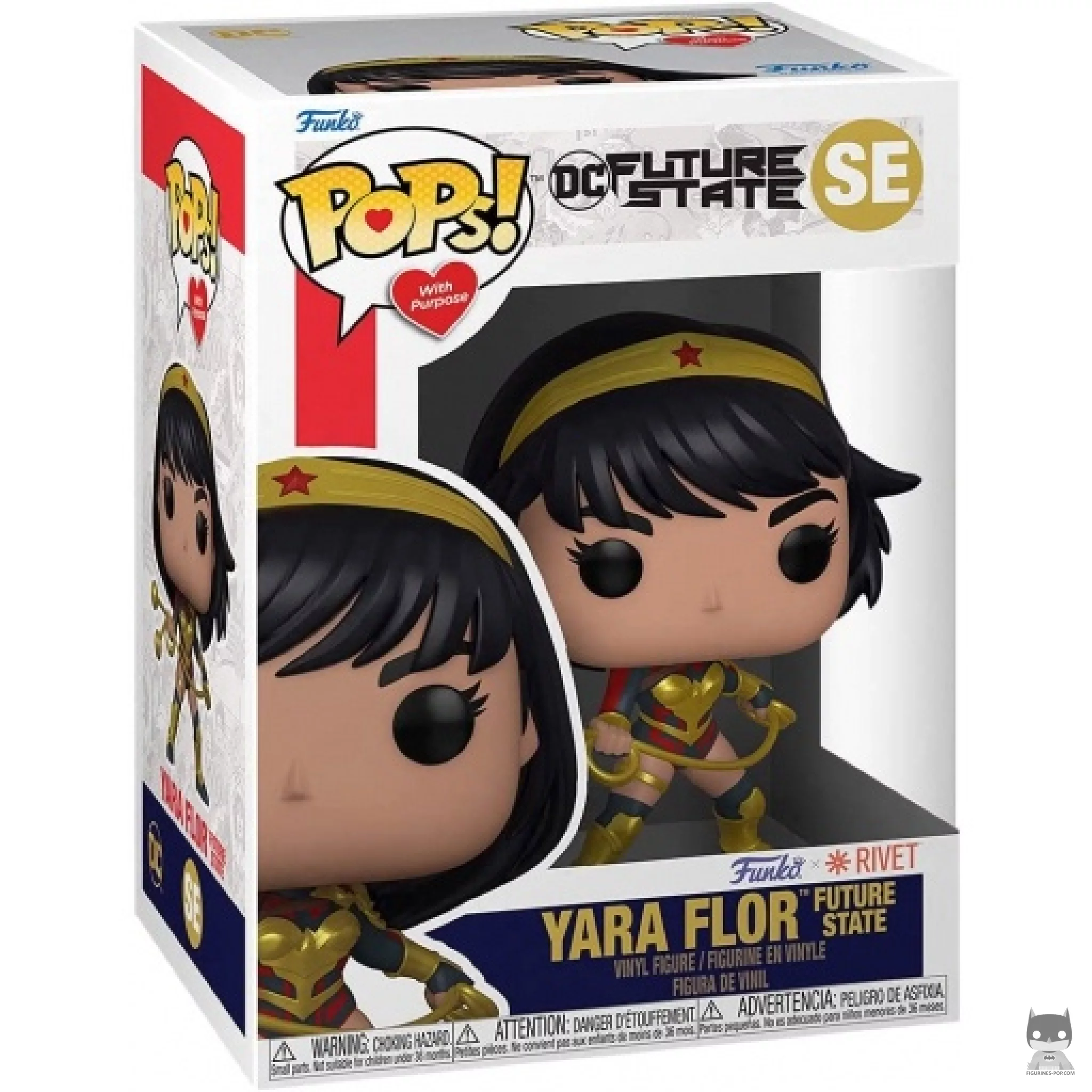 Yara Flor Future State Funko Pop! figure in its box
