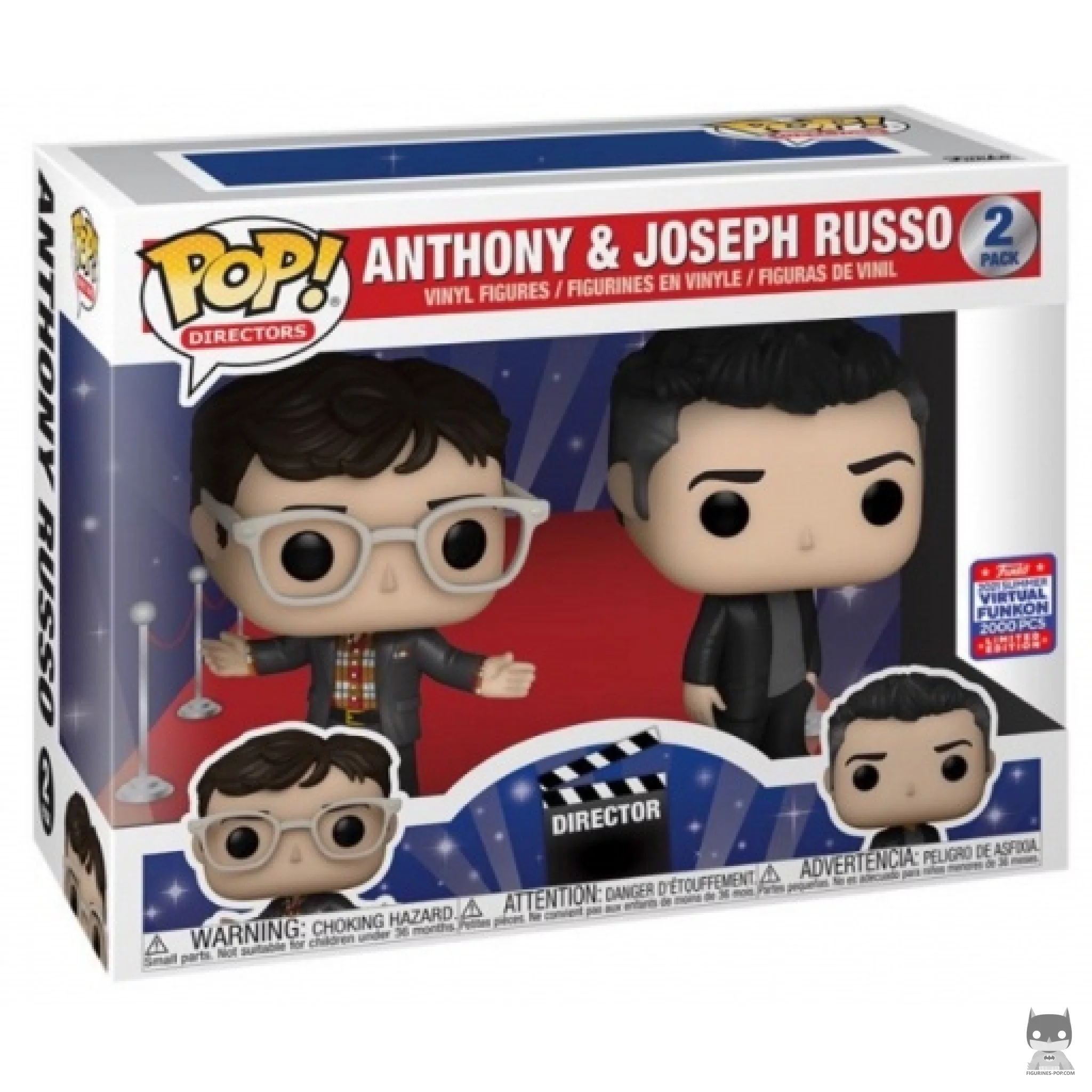 Anthony & Joseph Russo Funko Pop! figure in its box