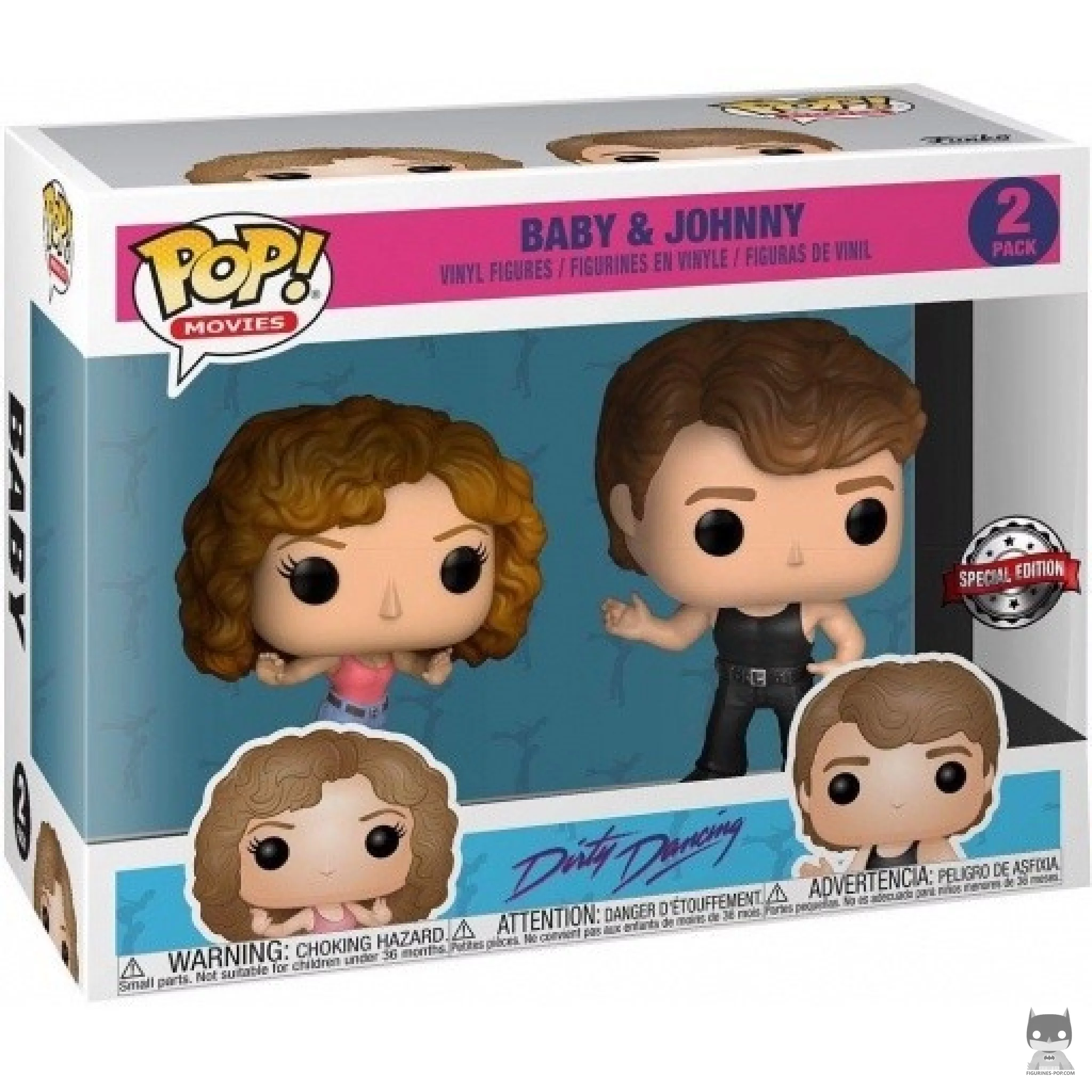 Baby and Johnny Funko Pop! figure in its box
