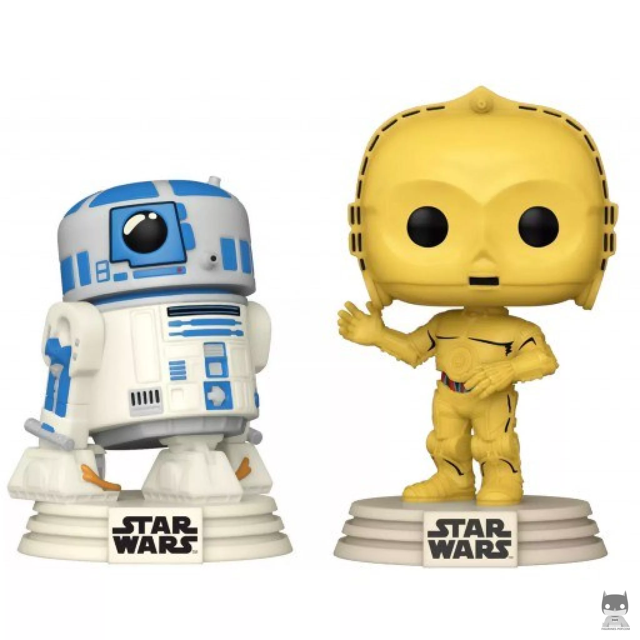 R2-D2 & C-3Po (Retro Reimagined) Funko Pop! figure (Disney 100)