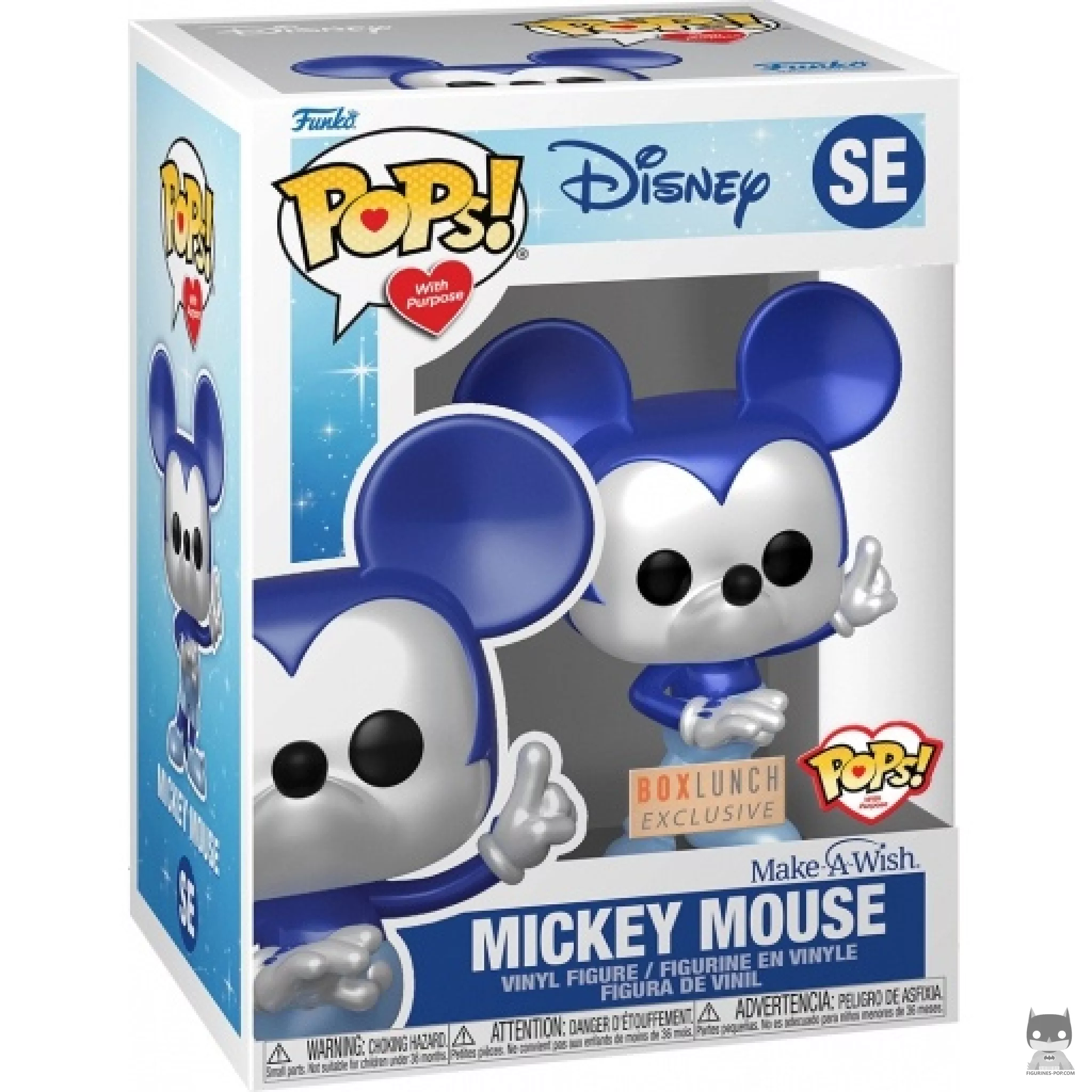 Mickey Mouse (Metallic) Funko Pop! figure in its box