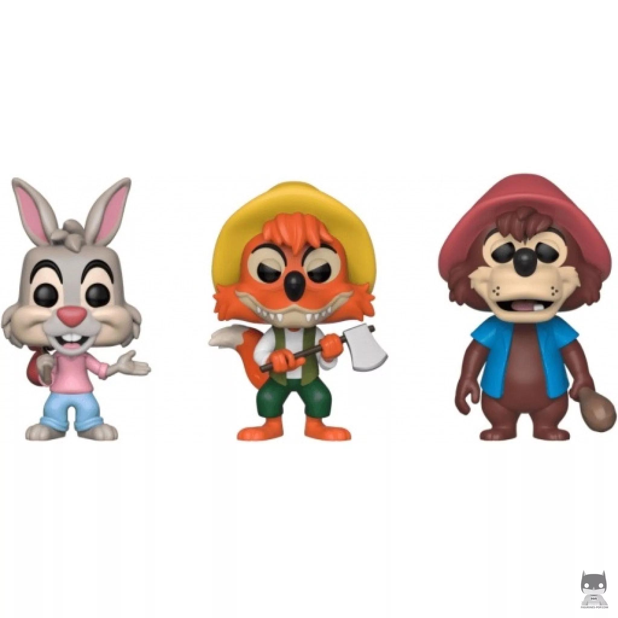 Br'er Rabbit, Br'er Fox & Br'er Bear from Splash Mountain Funko Pop! figure (Disney Parks)