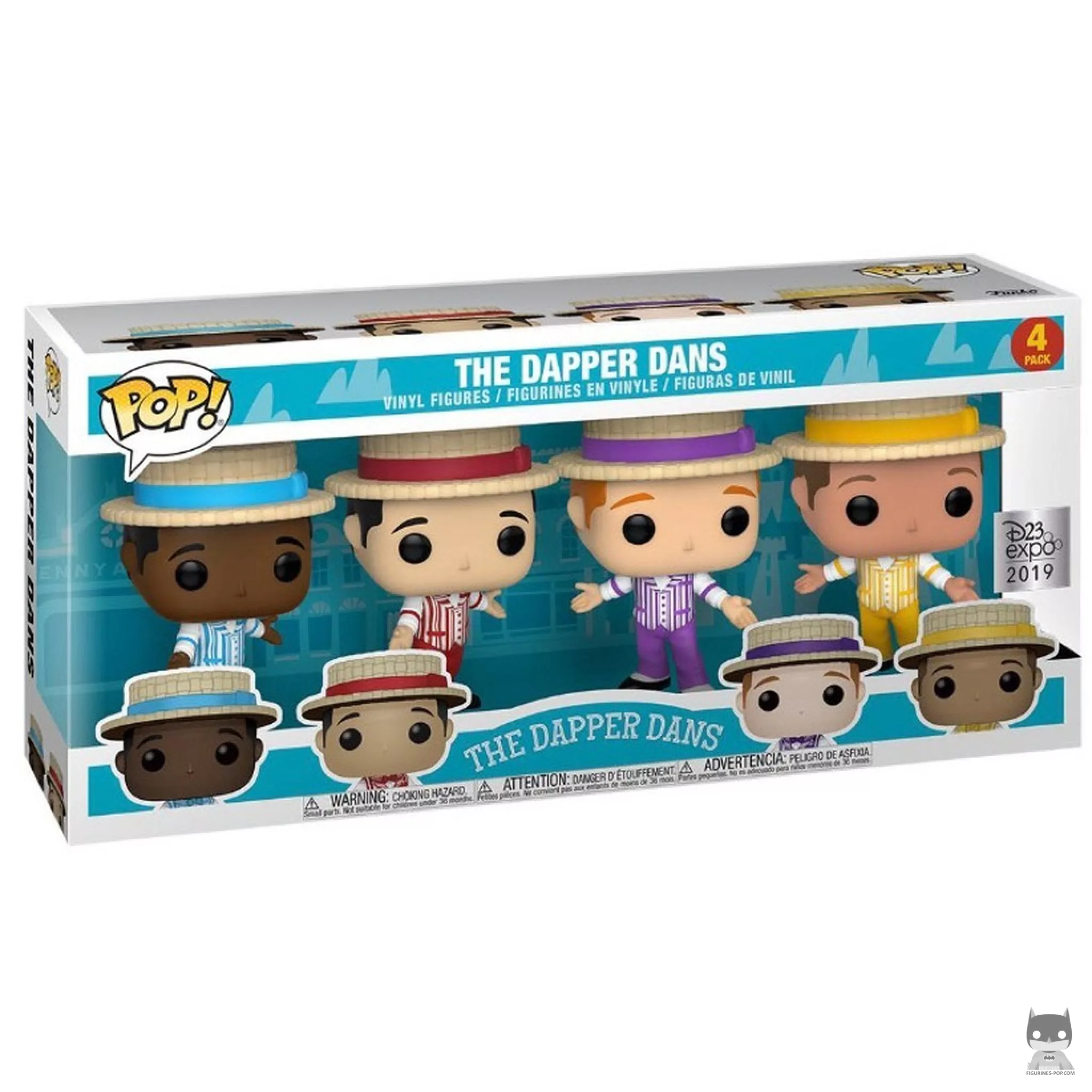The Dapper Dans Funko Pop! figure in its box