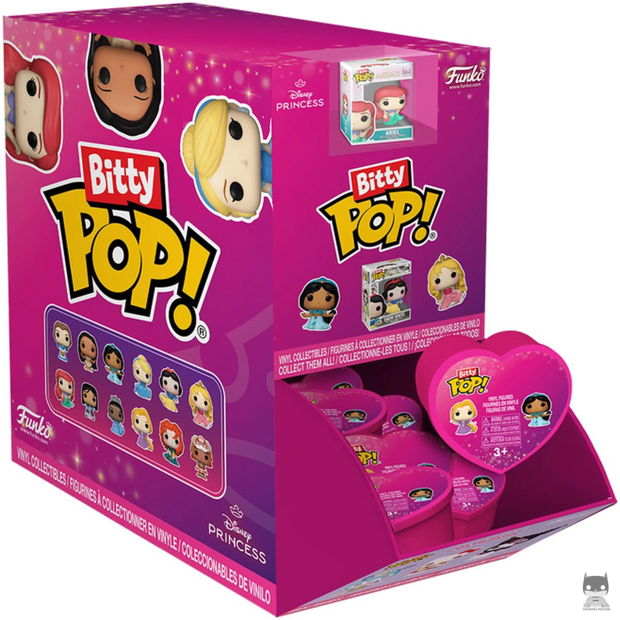 Mystery Bitty Pop! Heart Disney Princess Funko Pop! figure in its box