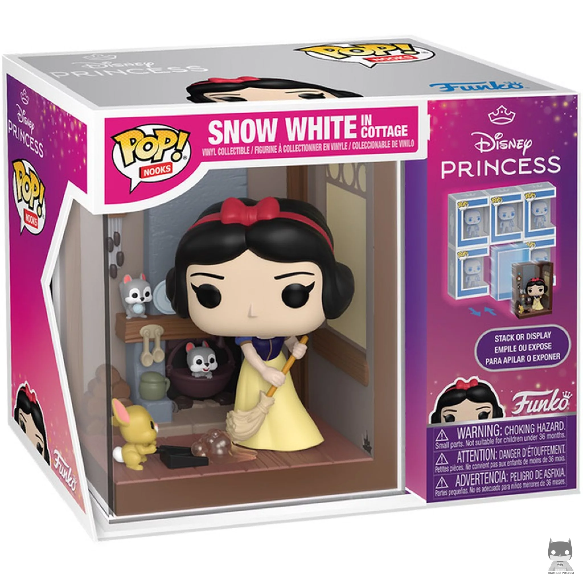Snow White in Cottage Funko Pop! figure in its box
