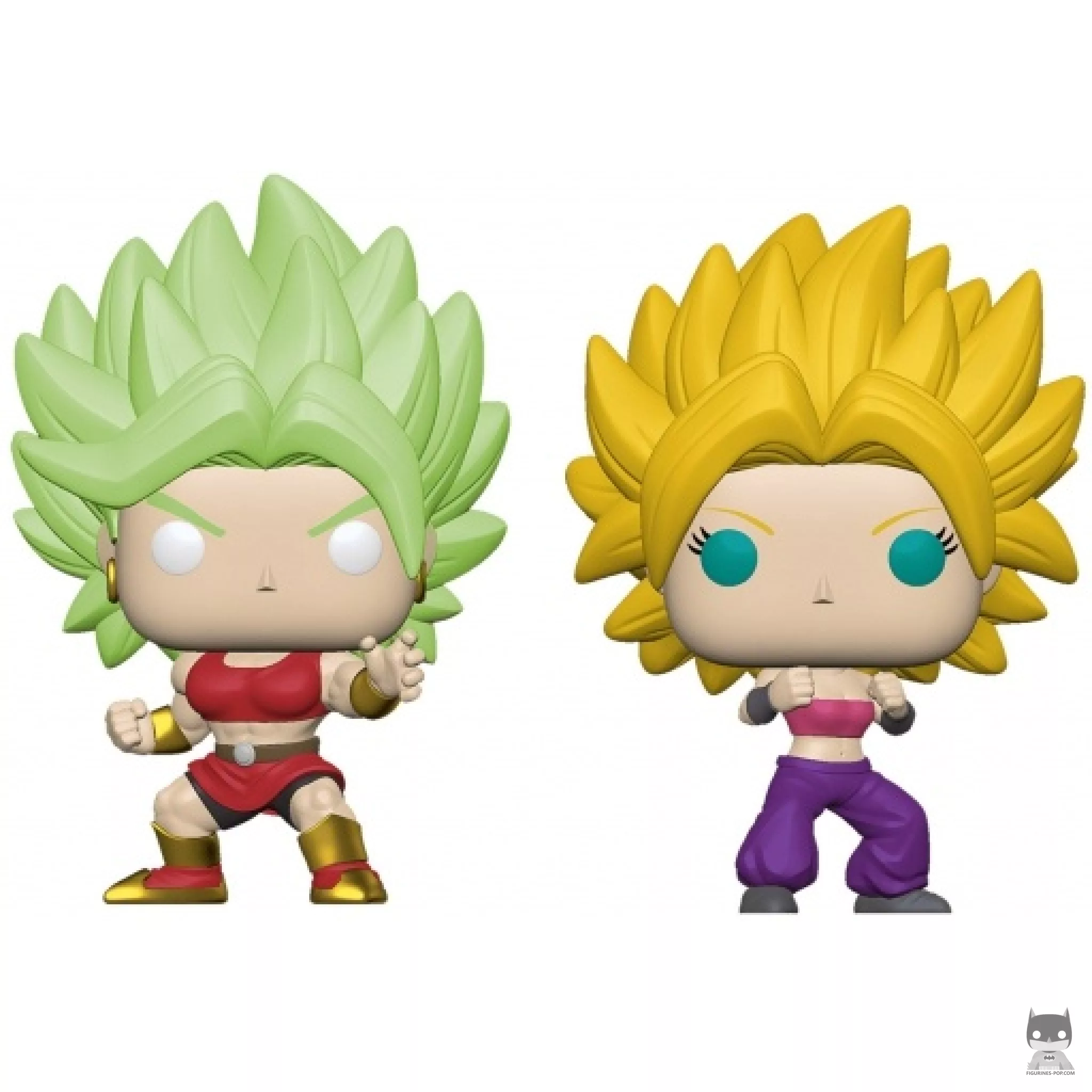 Super Saiyan Kale & Super Saiyan Caulifla Funko Pop! figure (Dragon Ball Super (DBS))