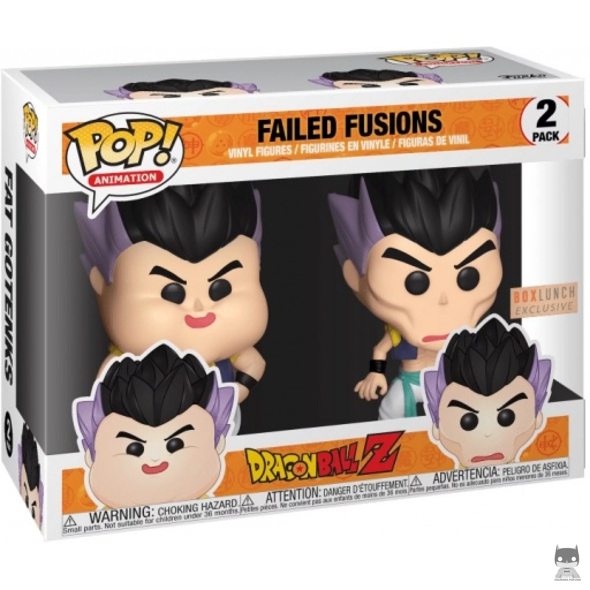 Failed Fusions Funko Pop! figure in its box