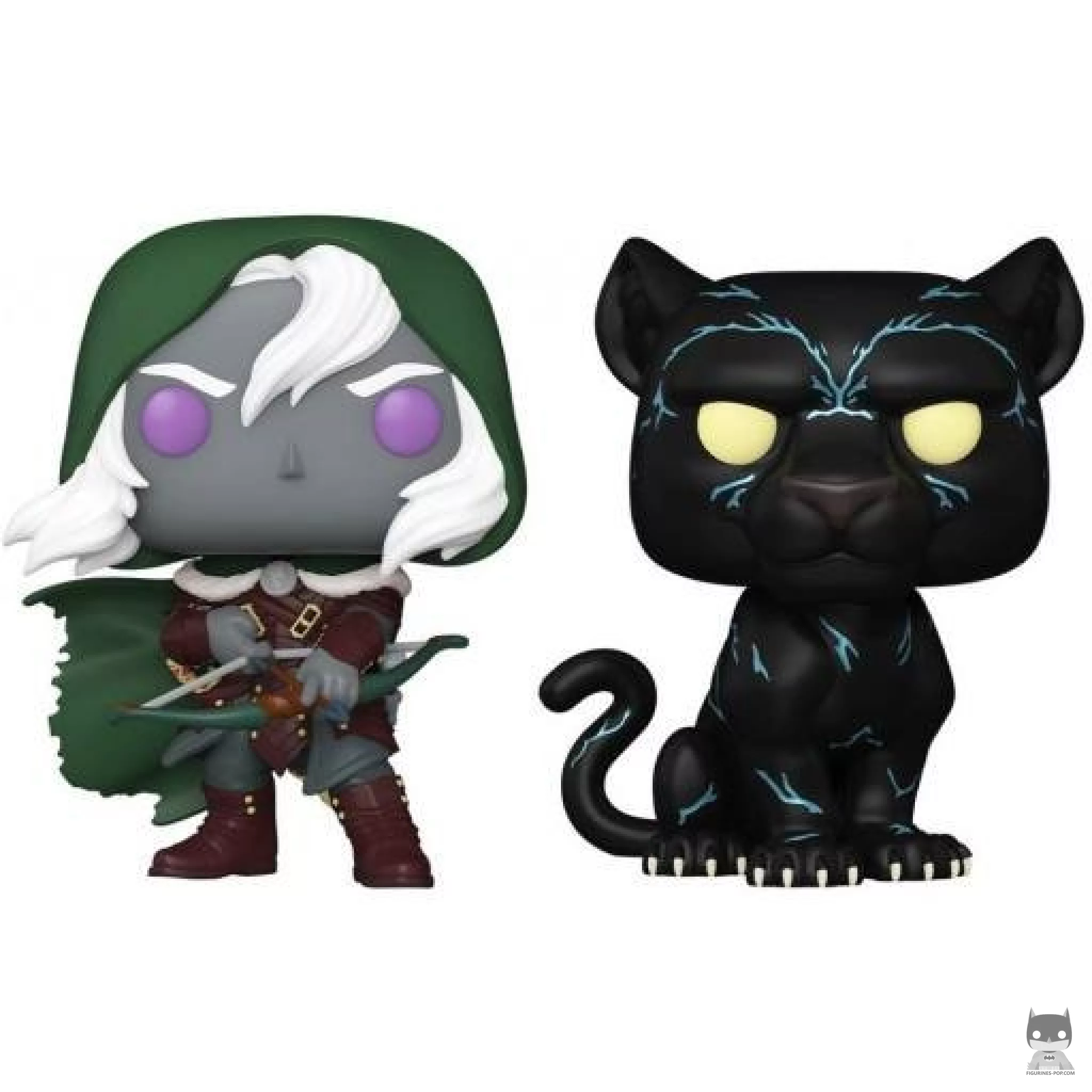 Drizzt Do'Urden & Guenhwyvar Funko Pop! figure (Dungeons & Dragons)