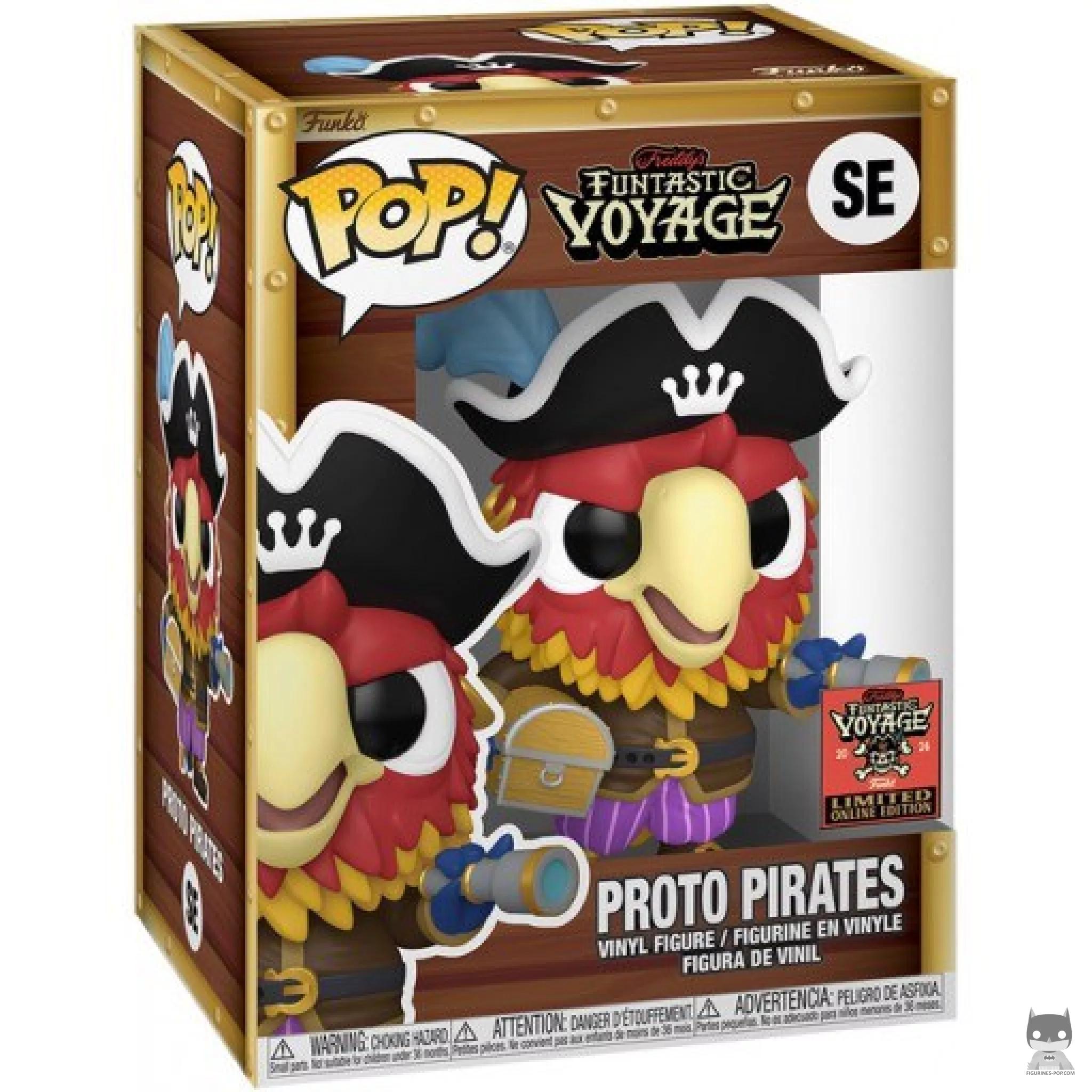 Proto Pirates Funko Pop! figure in its box