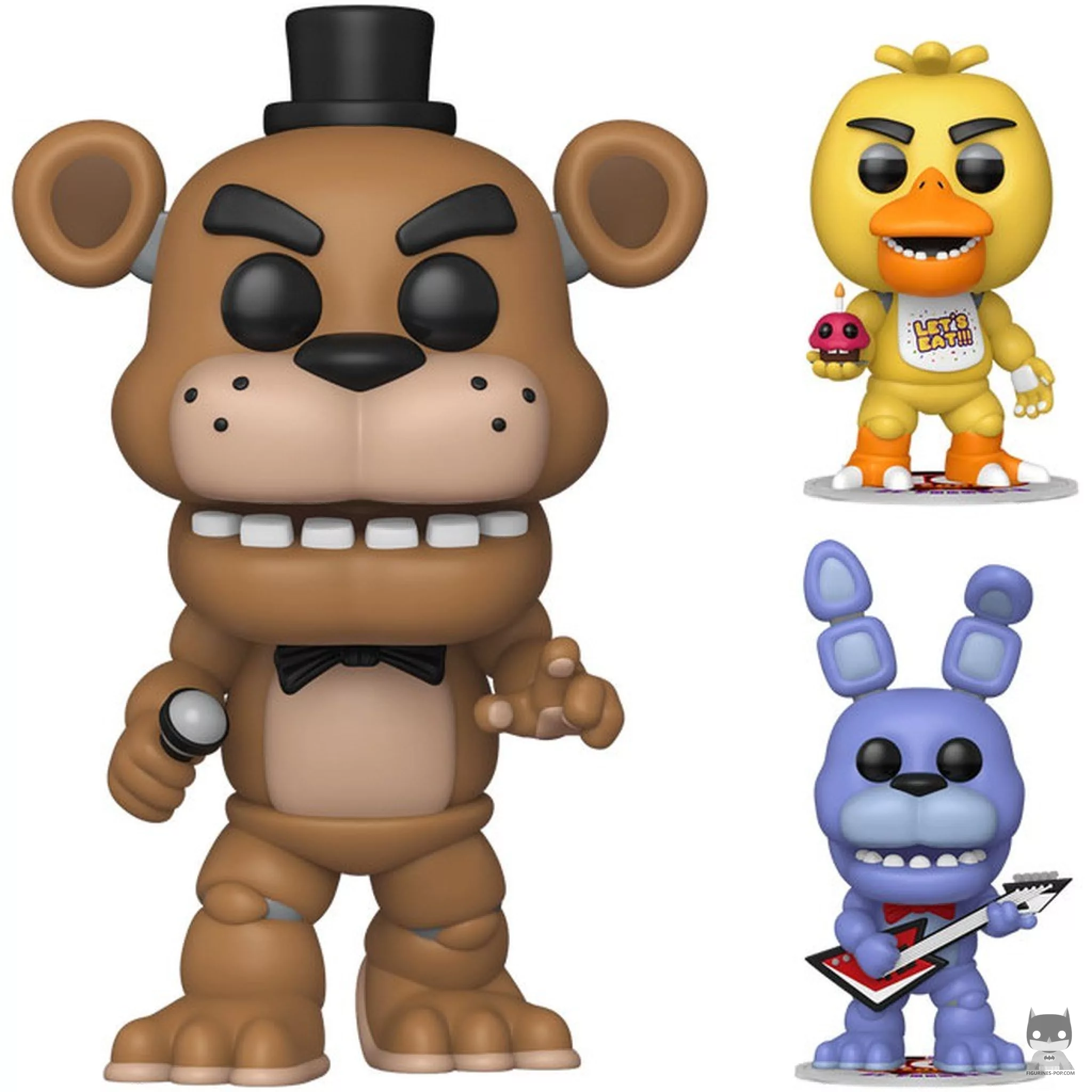 Freddy with Bonnie & Chica (Supersized) Funko Pop! figure (Five Nights at Freddy's)