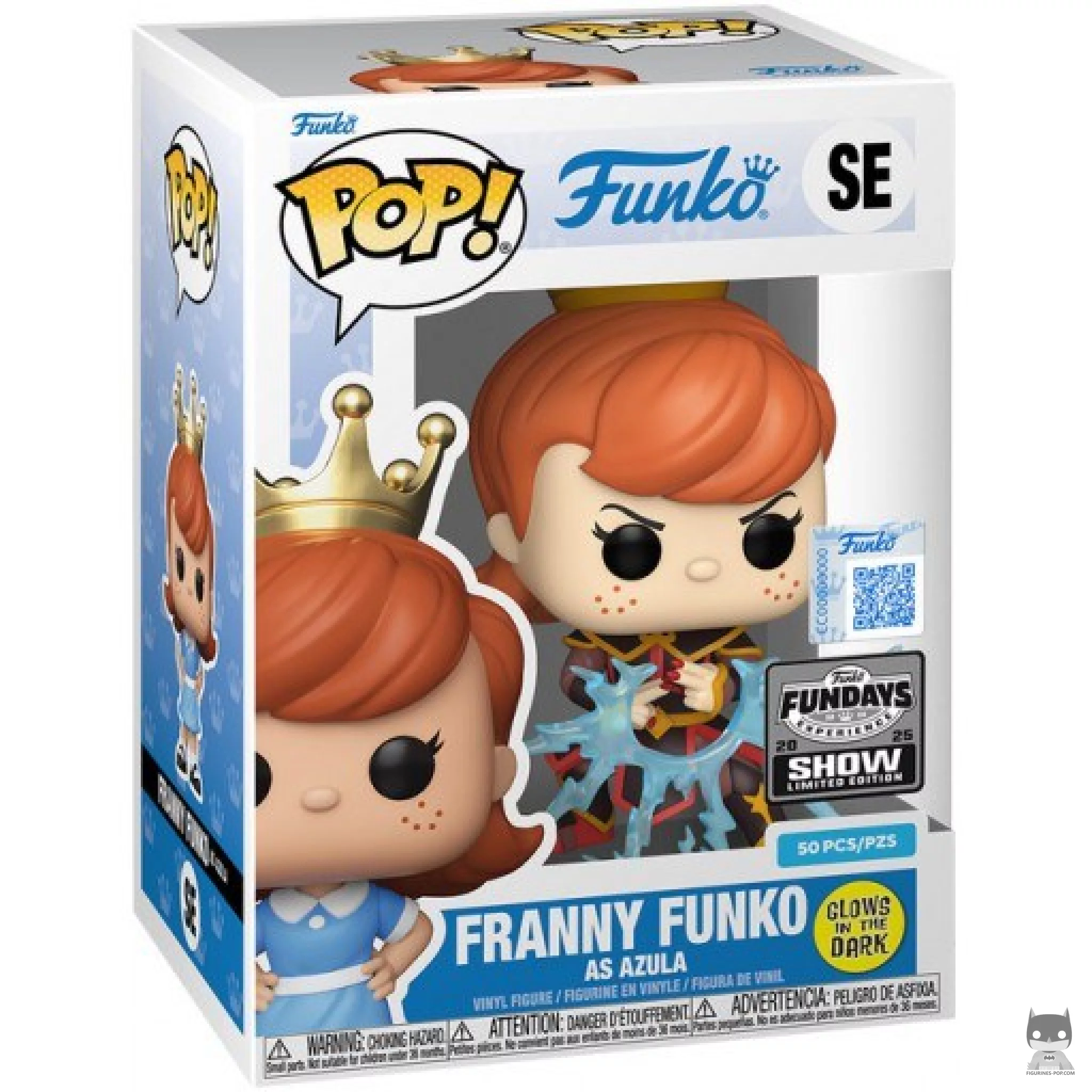 Franny Funko as Azula (Glow in the Dark) Funko Pop! figure in its box
