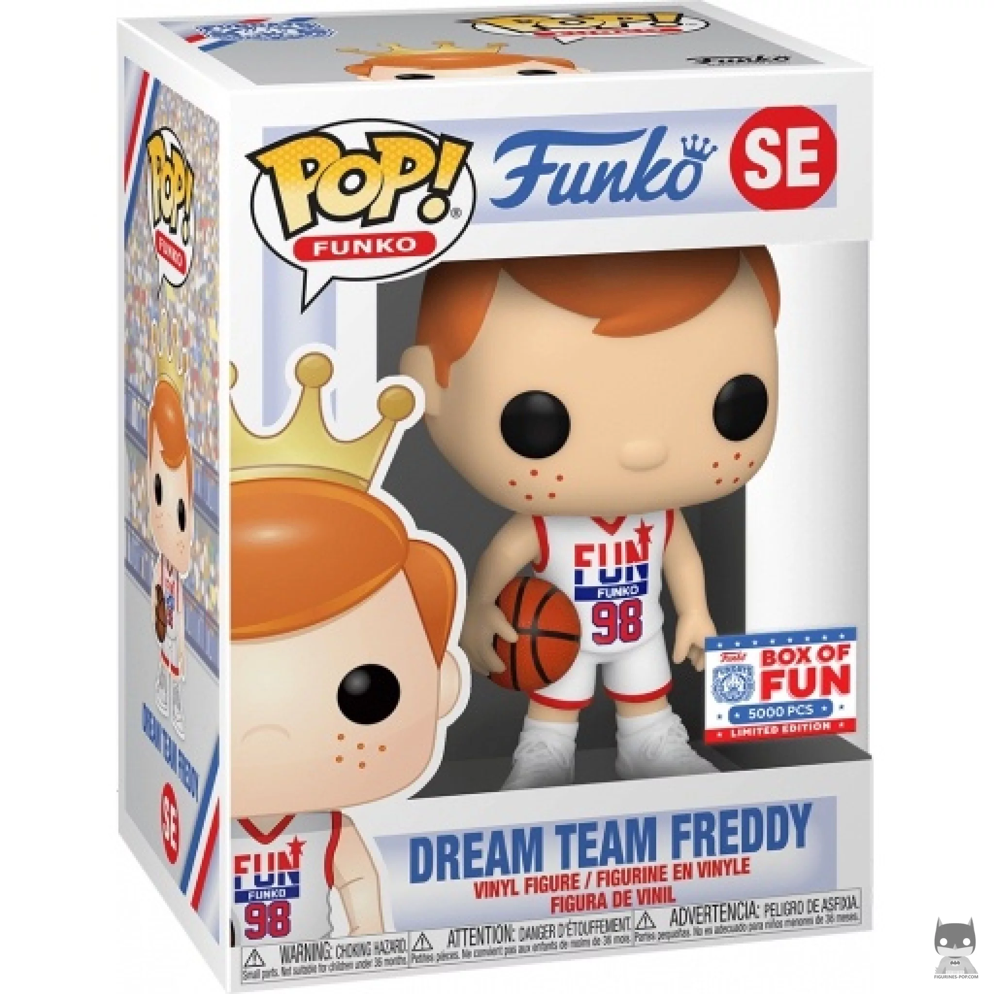 Dream Team Freddy Funko Pop! figure in its box