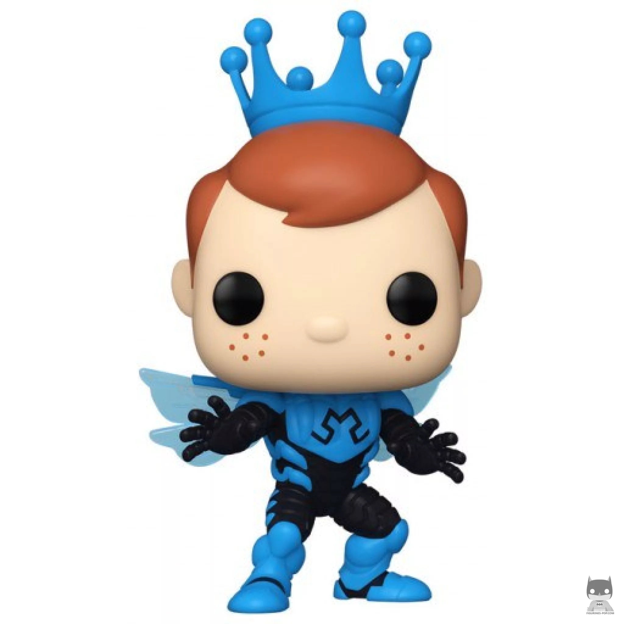 Freddy Funko as Blue Beetle Funko Pop! figure (Freddy Funko)