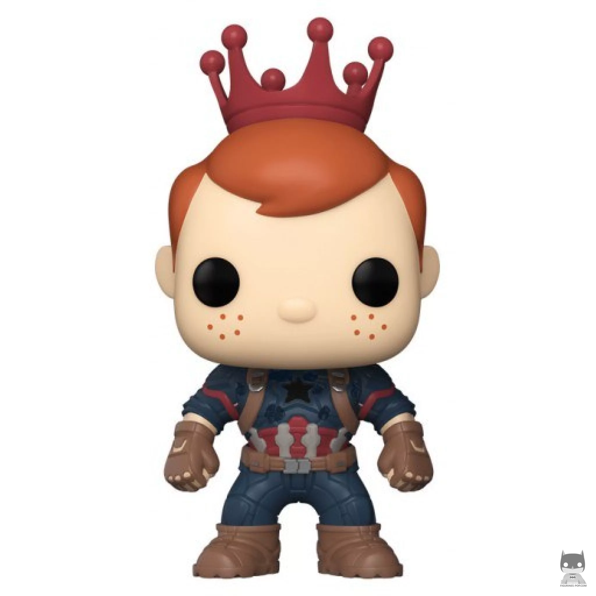 Freddy Funko as Captain America Funko Pop! figure (Freddy Funko)