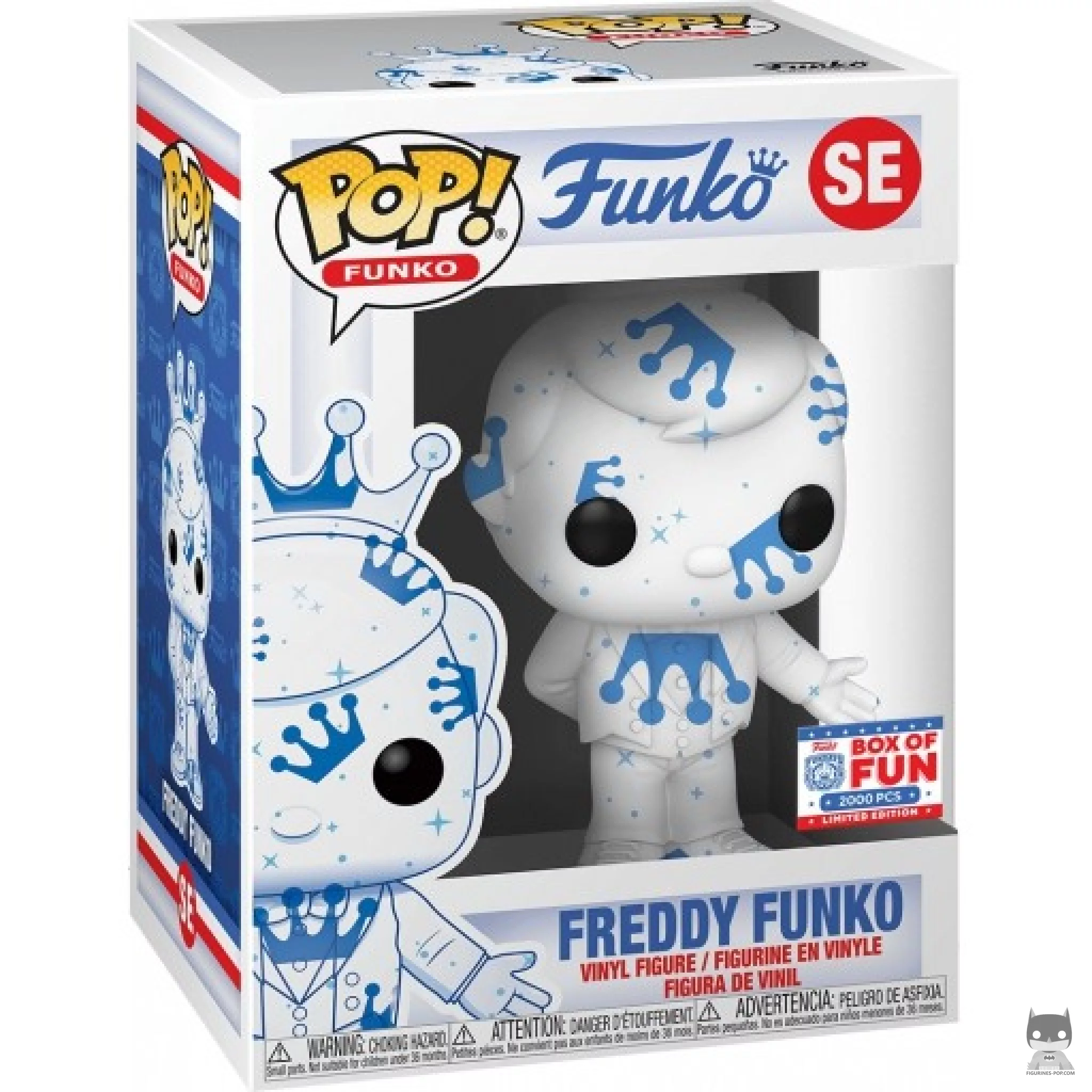 Freddy Funko (Box of Fun with Stars) Funko Pop! figure in its box