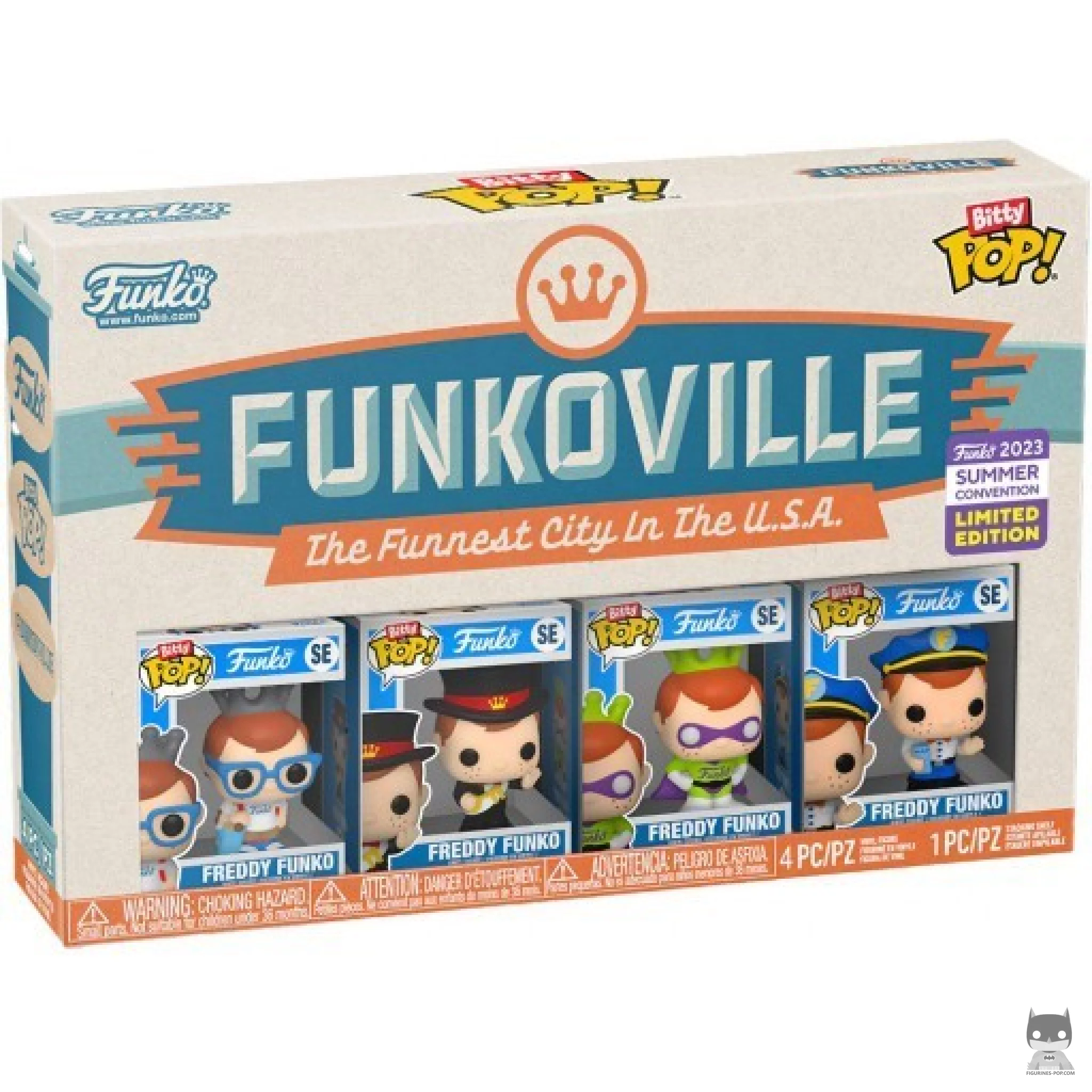 Funkoville Funko Pop! figure in its box