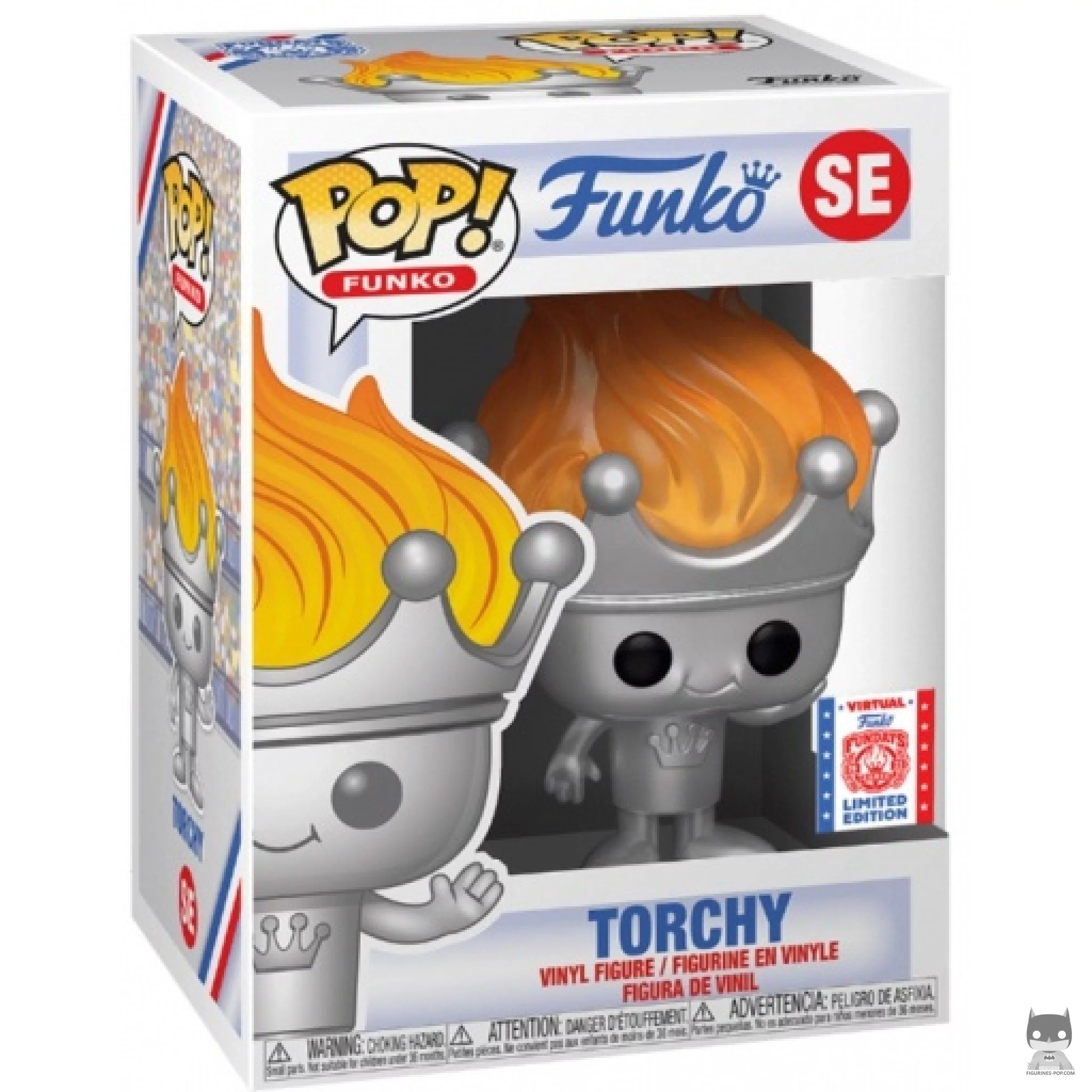 Torchy Funko Pop! figure in its box