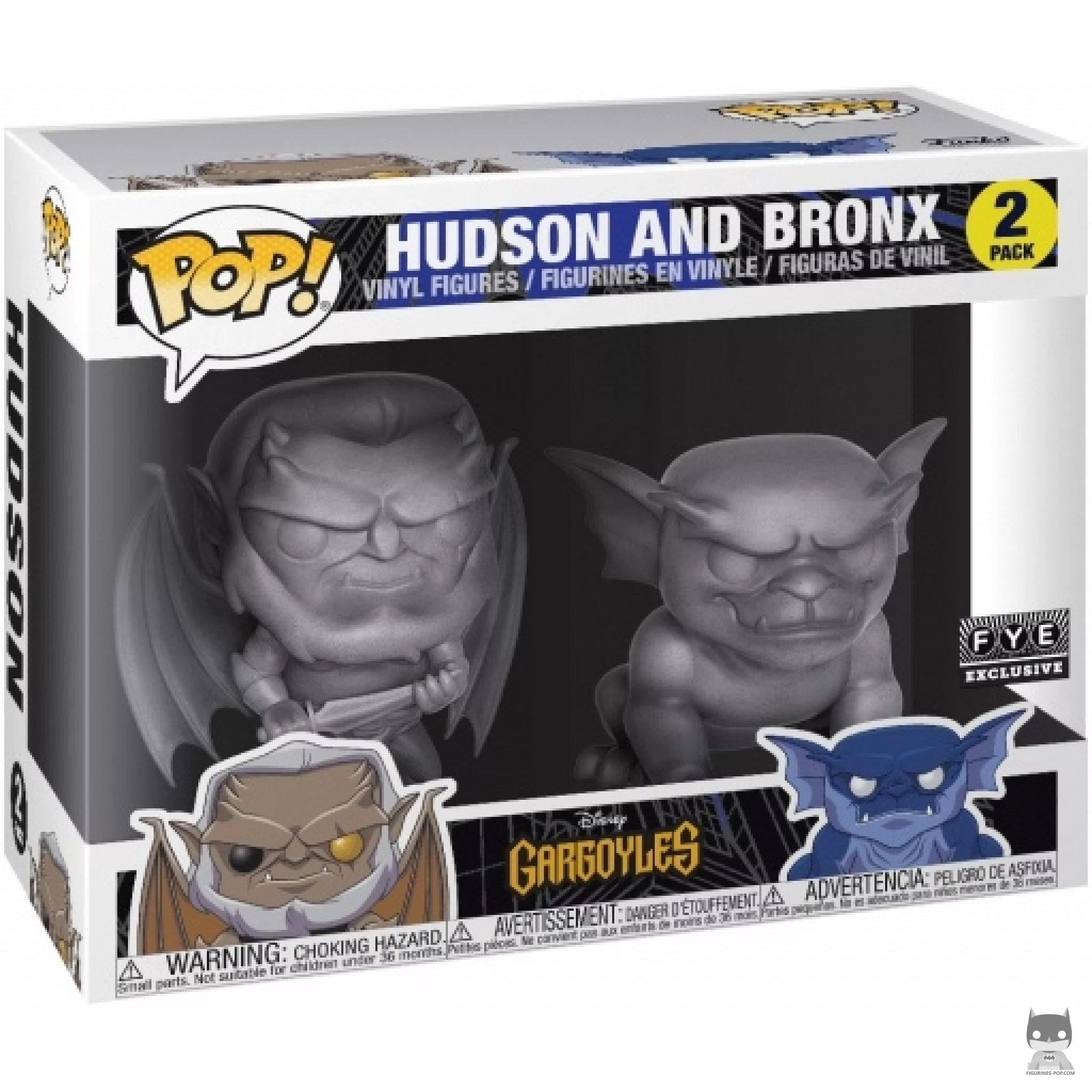 Hudson & Bronx (Stone) Funko Pop! figure in its box