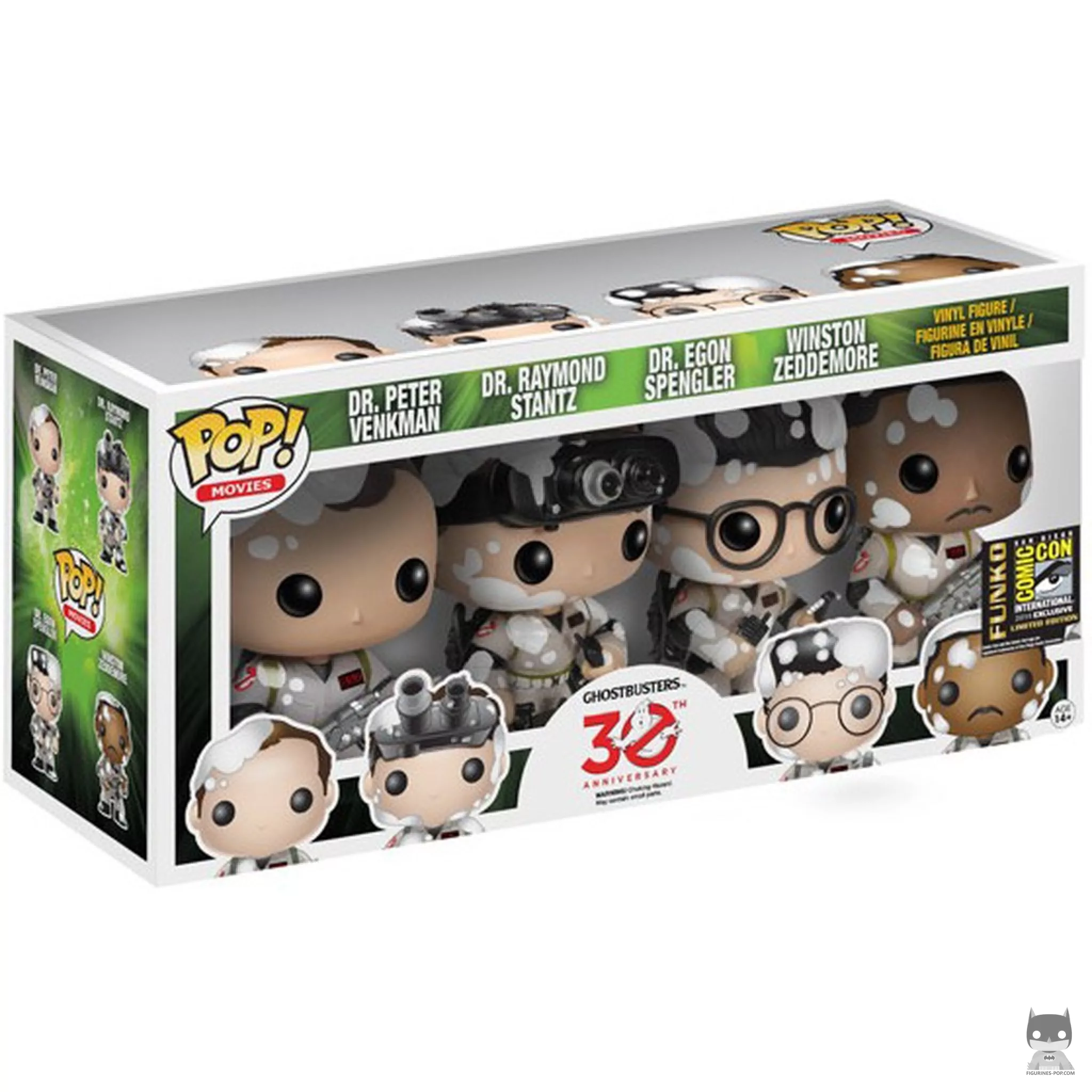 Venkman, Stantz, Spengler & Zeddemore Funko Pop! figure in its box