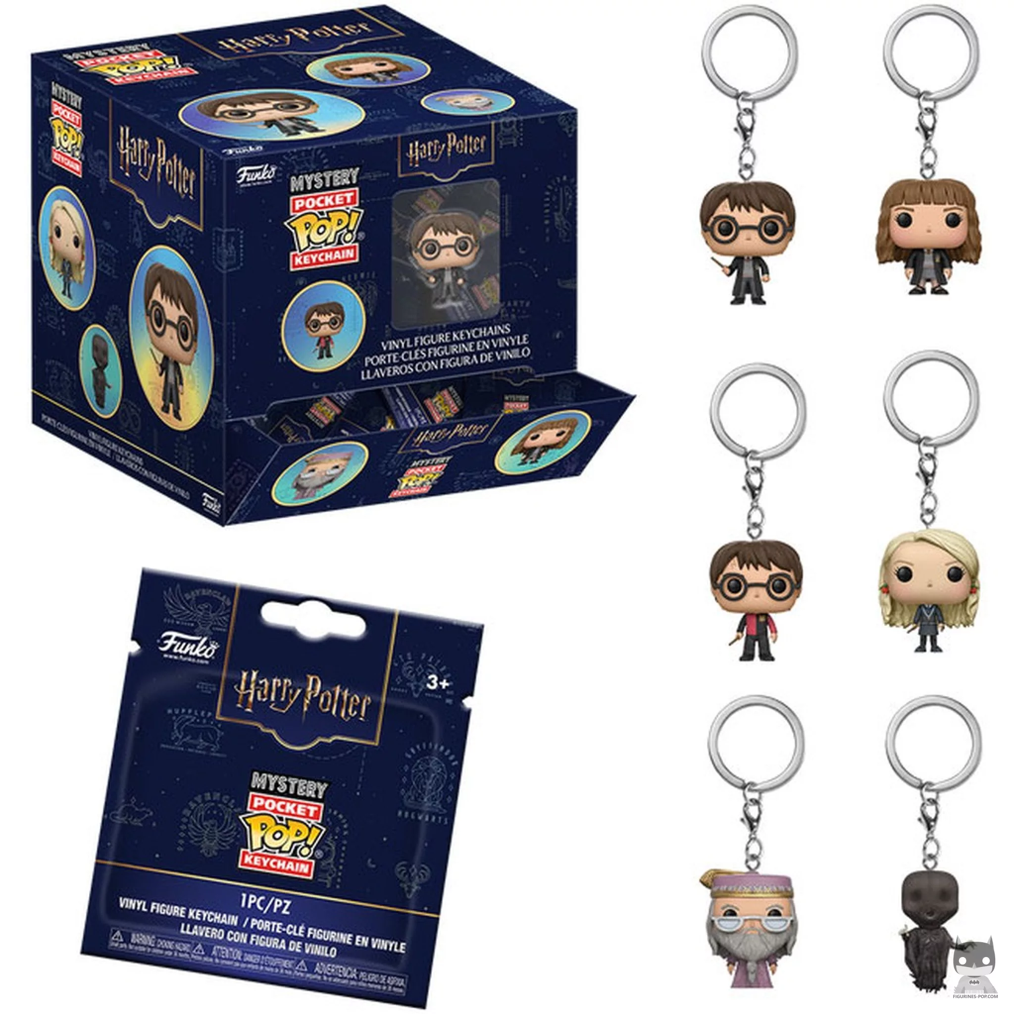 Mystery Keychain Harry Potter Funko Pop! figure in its box