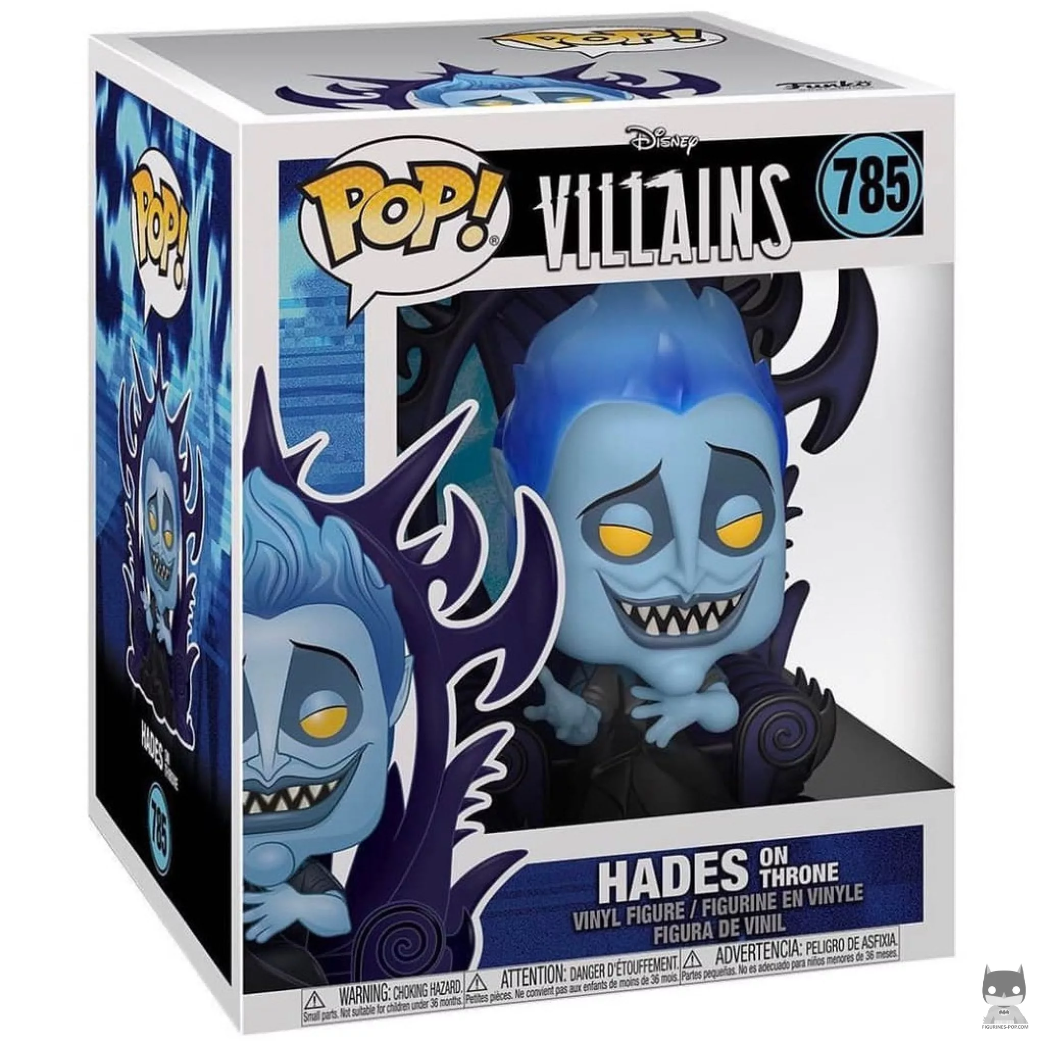 Hades on Throne Funko Pop! figure in its box