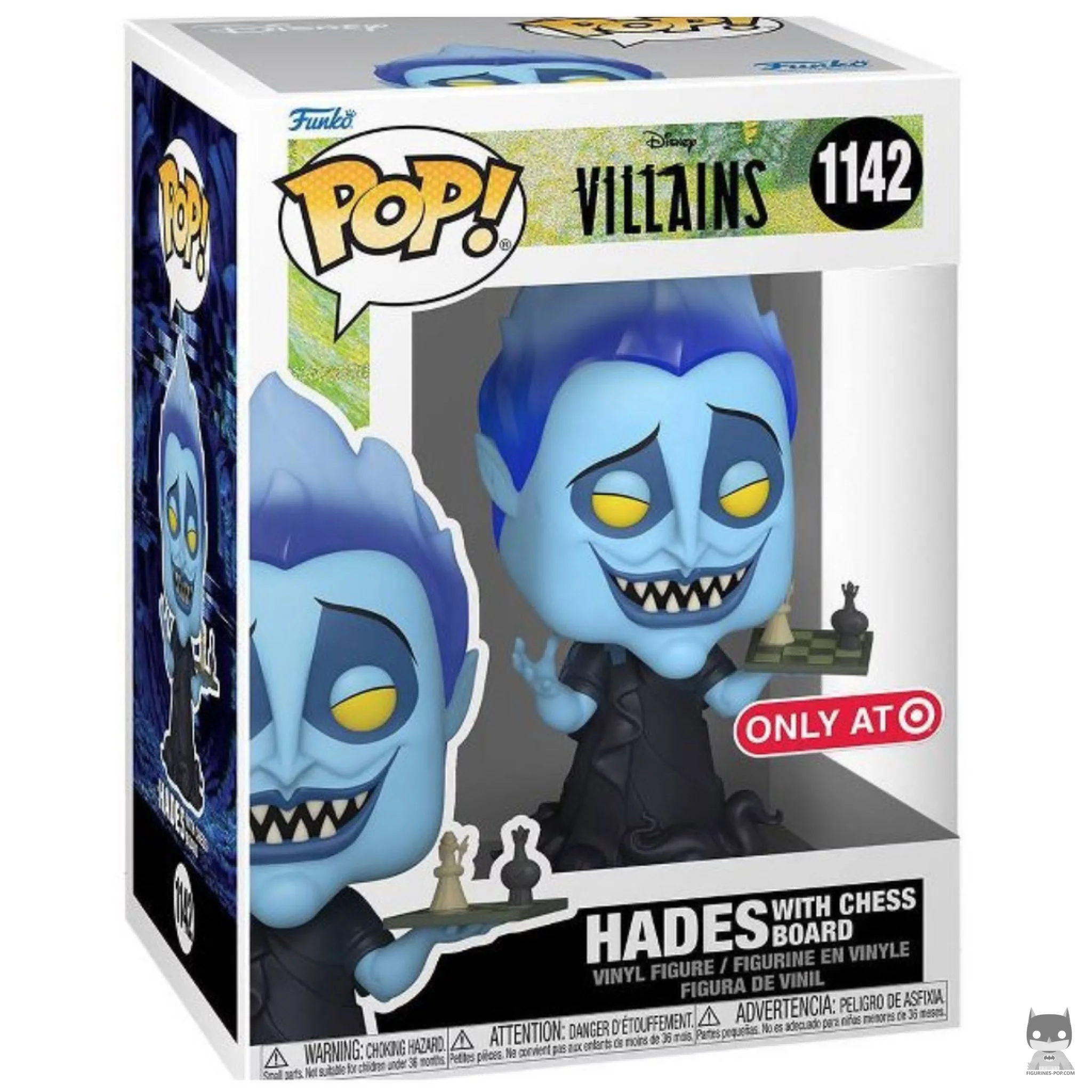 Hades with Board Funko Pop! figure in its box