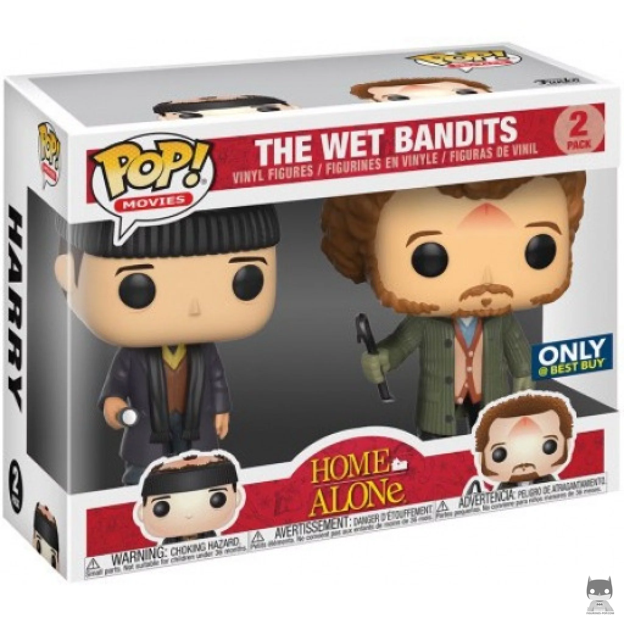 The Wet Bandits Funko Pop! figure in its box