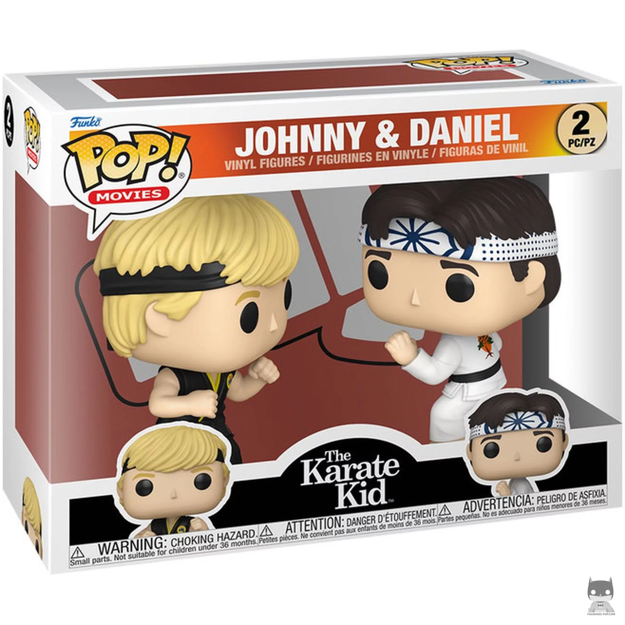 Johnny & Daniel (Multipack) Funko Pop! figure in its box