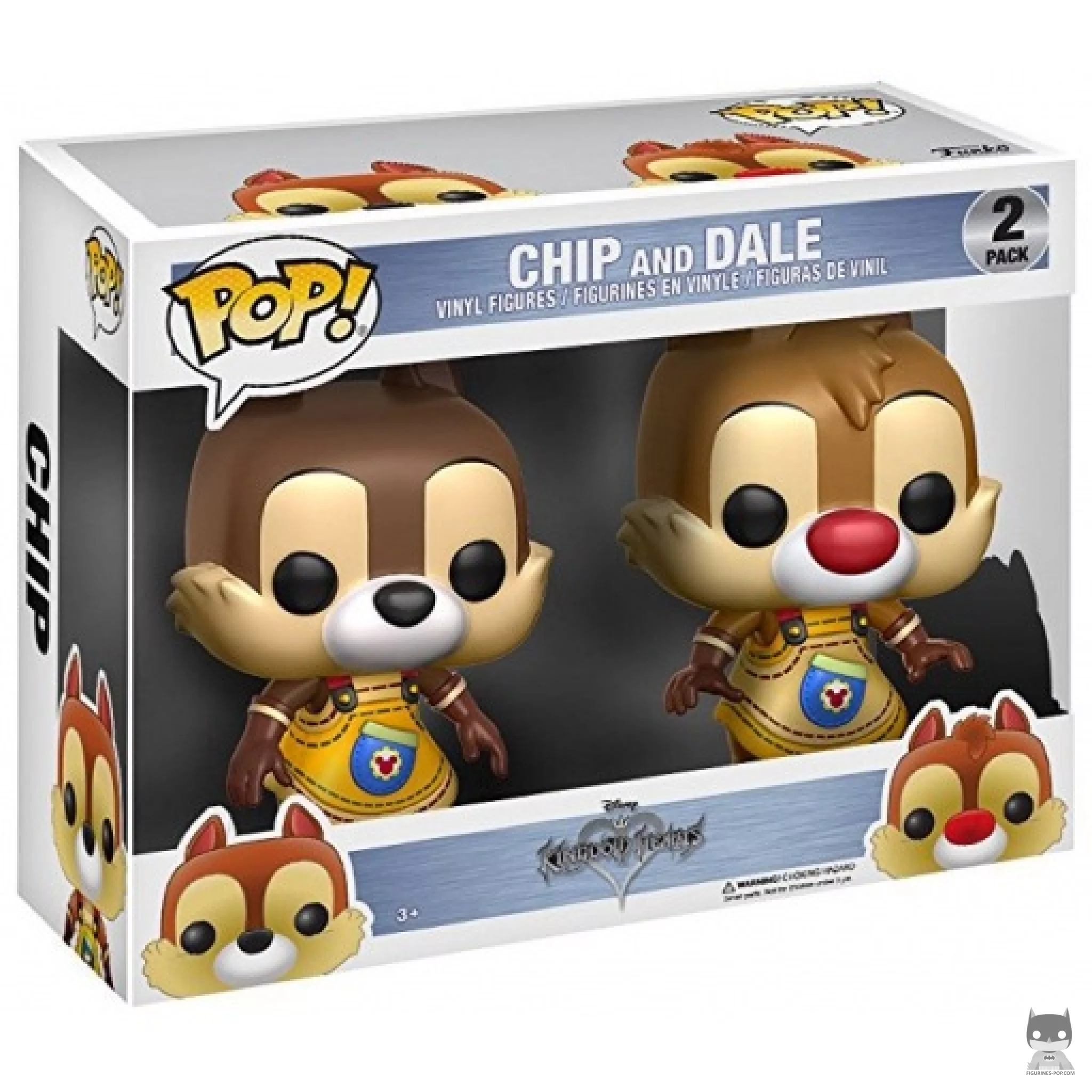 Chip & Dale Funko Pop! figure in its box