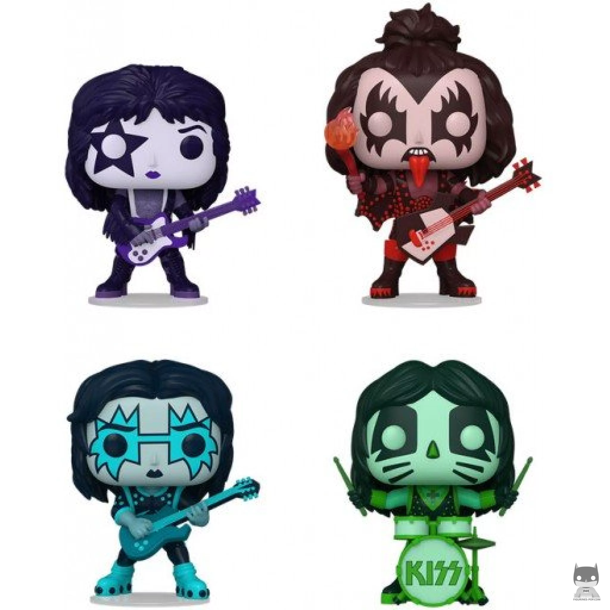 Spaceman, Demon, Starchild & Catman Funko Pop! figure (KISS)