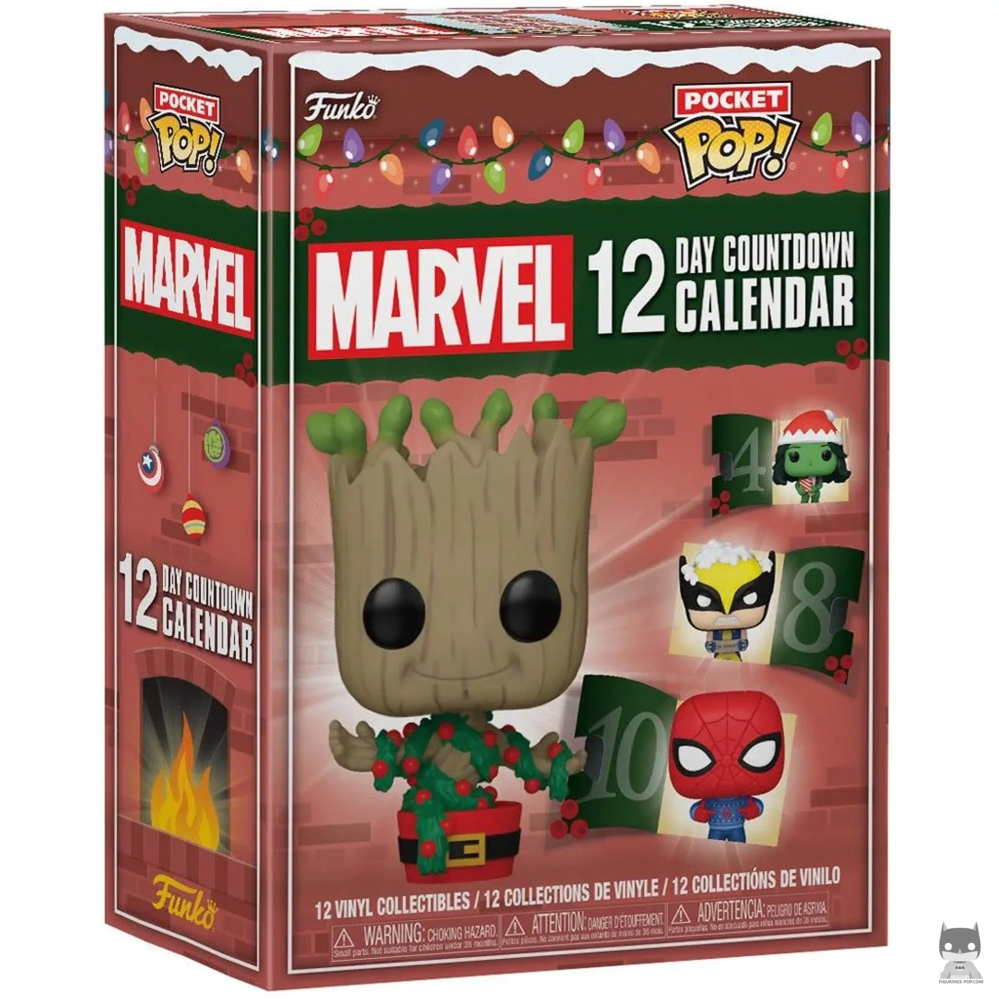 Marvel Comics Advent Calendar 2024 Funko Pop! figure in its box