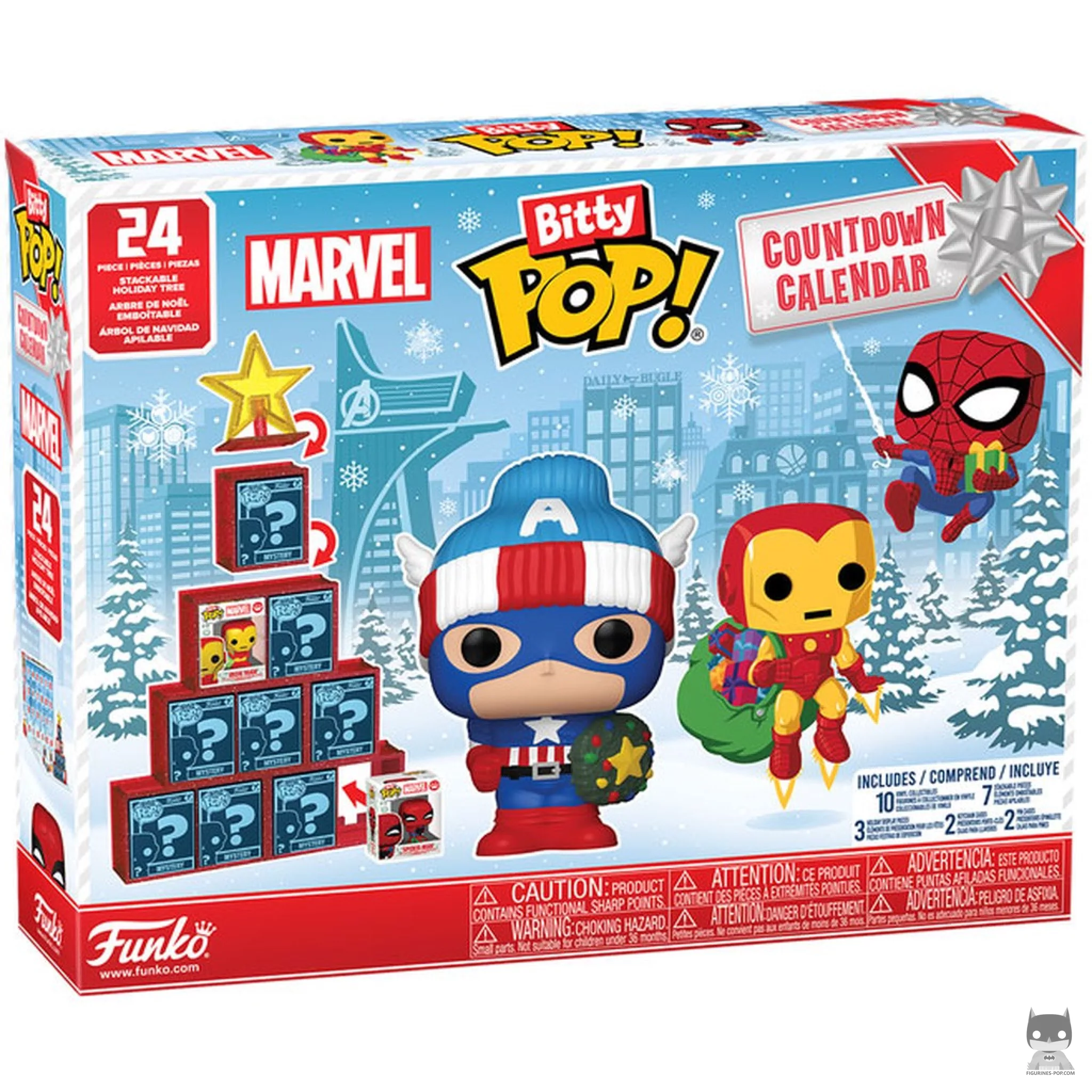 Marvel Comics Advent Calendar 2025 Funko Pop! figure in its box