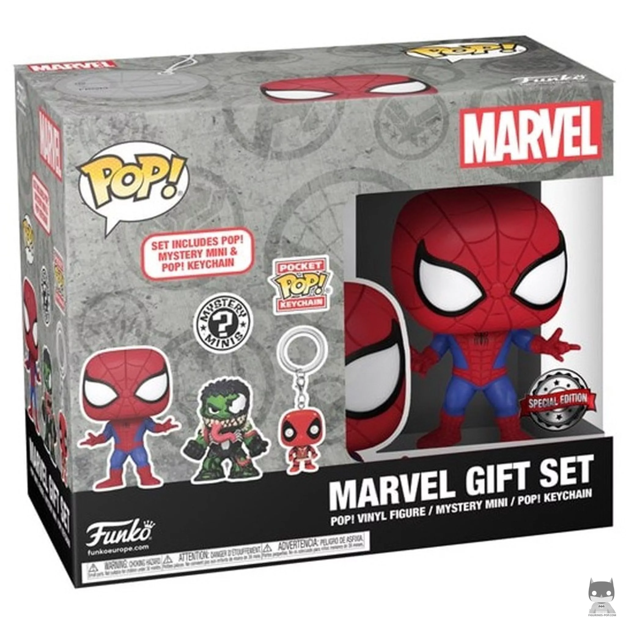 Marvel Gift Set Funko Pop! figure in its box