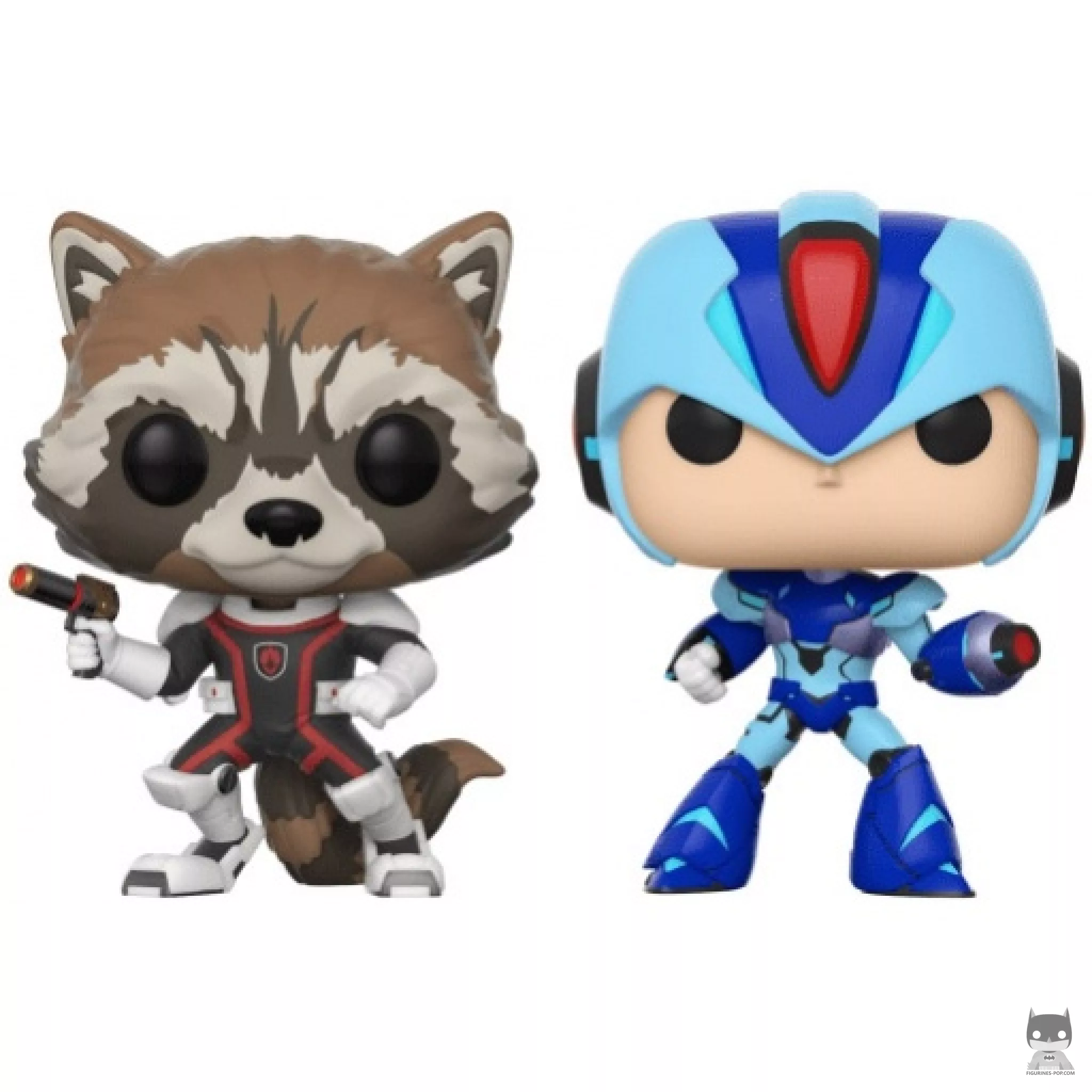 Rocket vs Mega Man X Funko Pop! figure (Marvel vs. Capcom)
