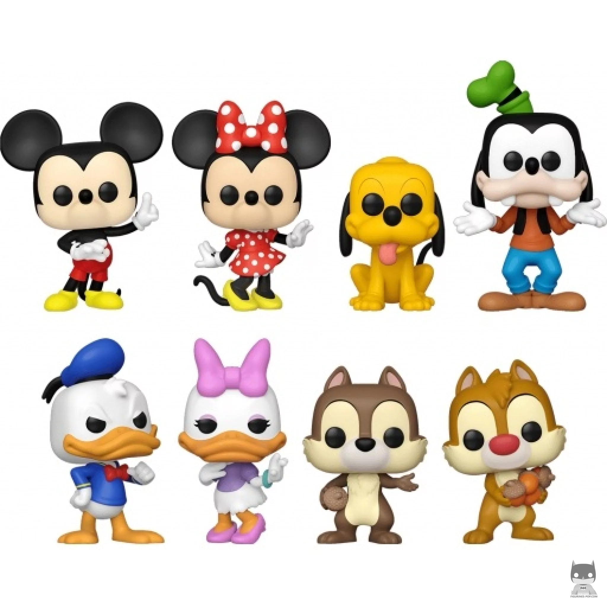 Mickey Mouse, Minnie Mouse, Pluto, Goofy, Donald Duck, Daisy Duck, Chip & Dale Funko Pop! figure (Mickey Mouse & Friends)