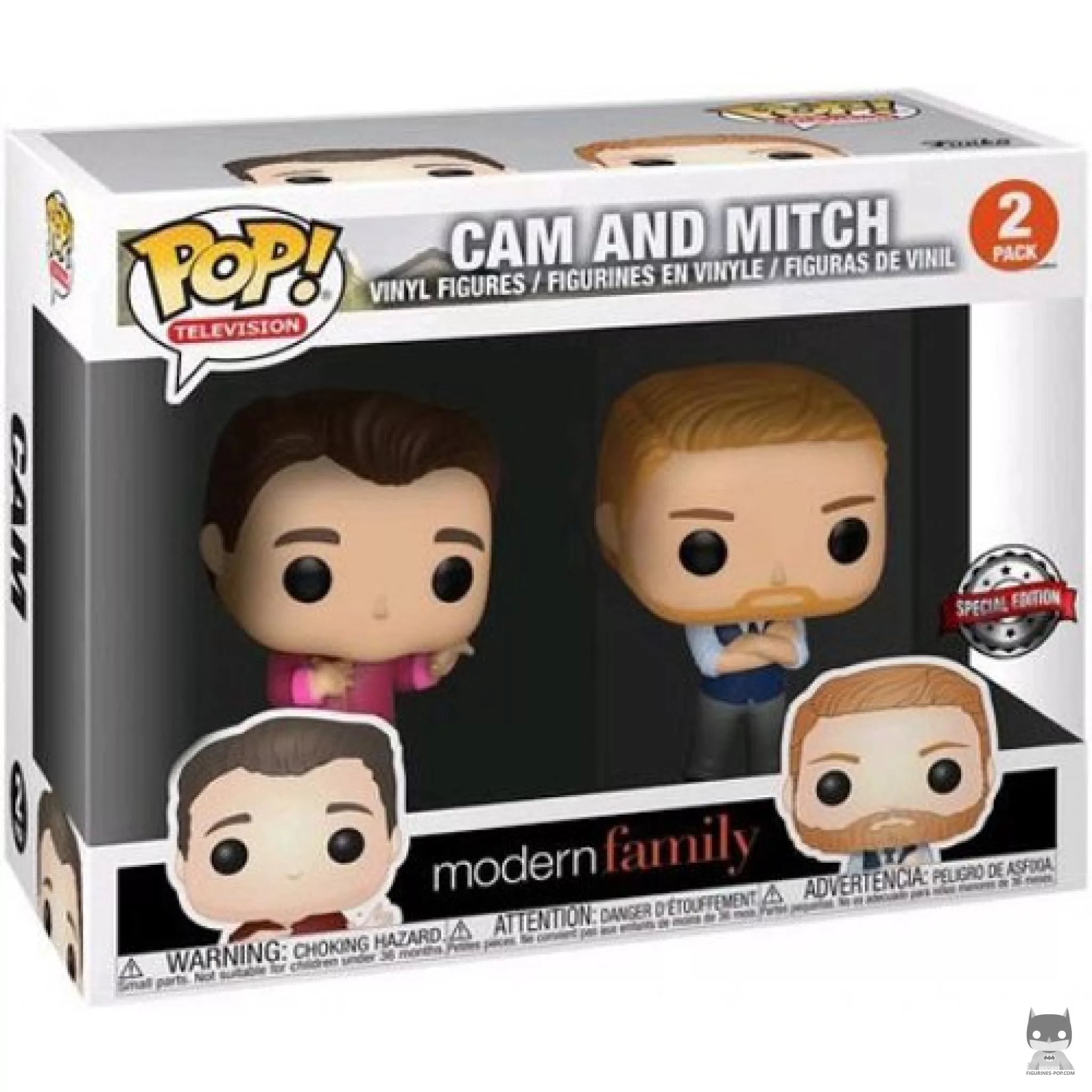 Cam & Mitch Funko Pop! figure in its box