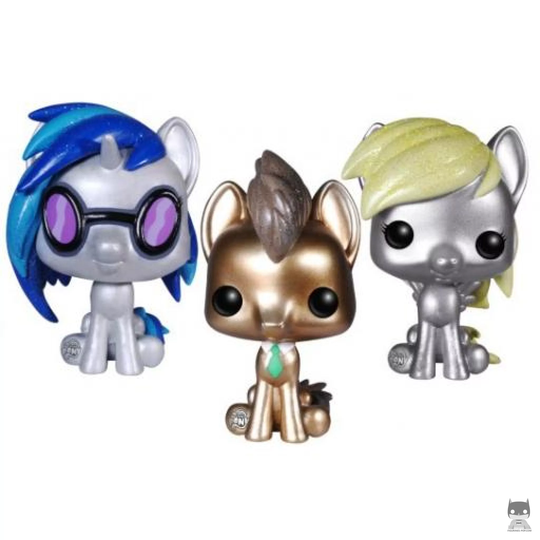 DJ Pon-3, Dr. Hooves & Derpy Funko Pop! figure (My Little Pony)