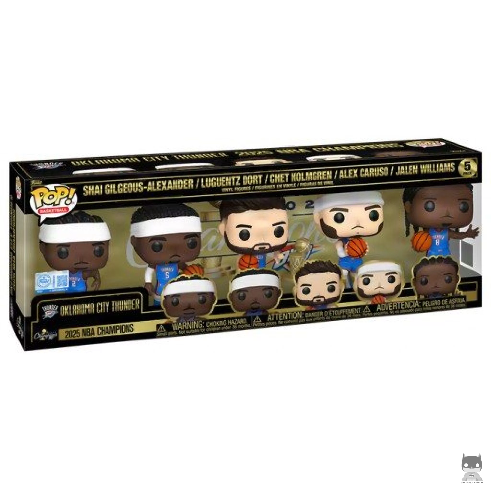 Oklahoma City Champions 2025 Funko Pop! figure in its box