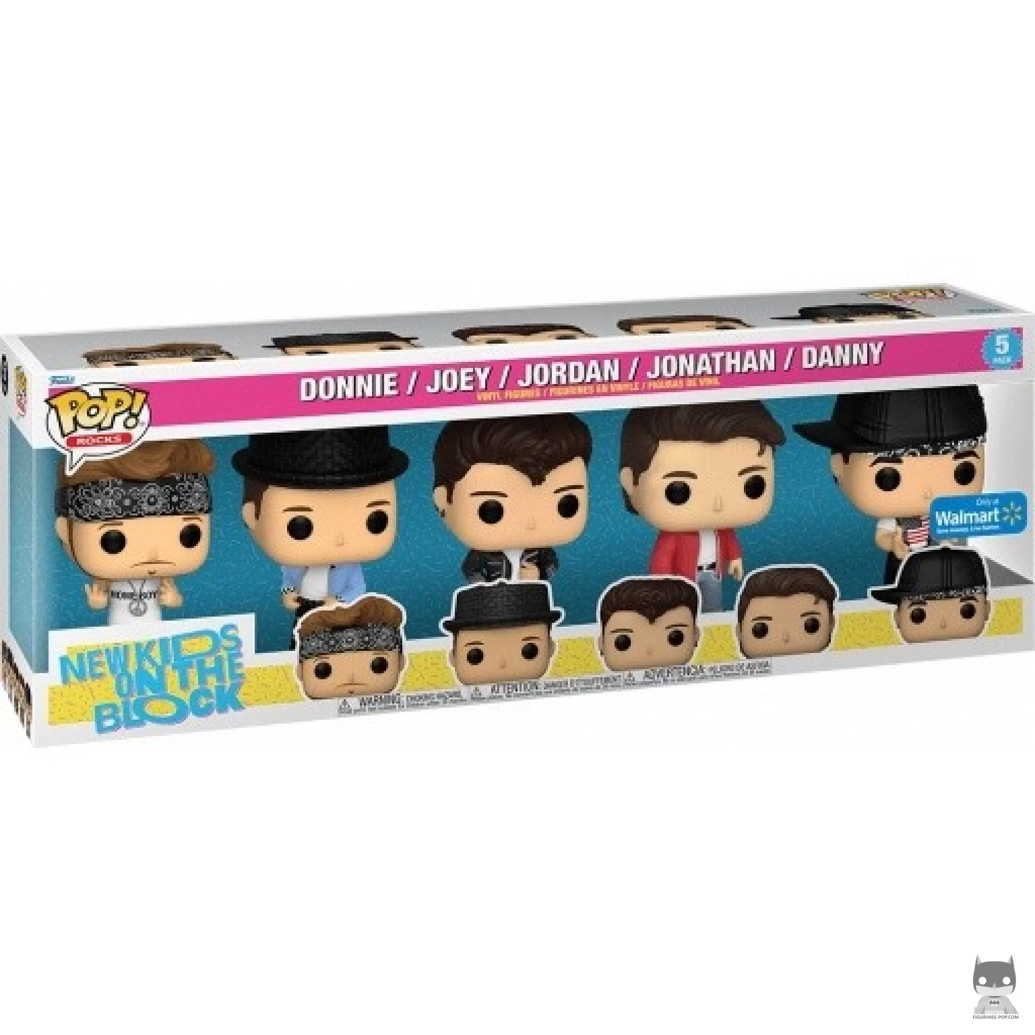 Donnie, Joey, Jordan, Jonathan & Danny Funko Pop! figure in its box