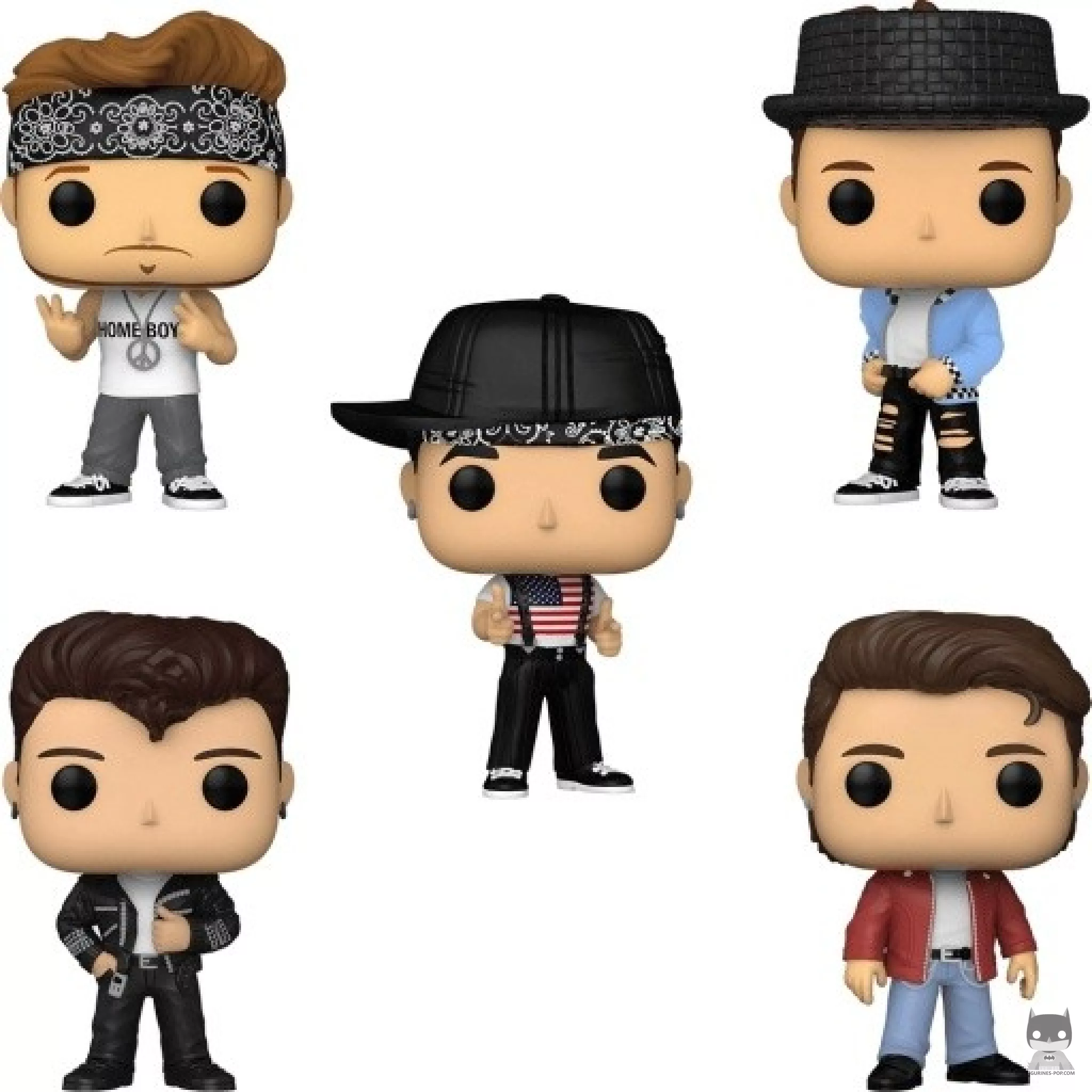 Donnie, Joey, Jordan, Jonathan & Danny Funko Pop! figure (New Kids on the Block)
