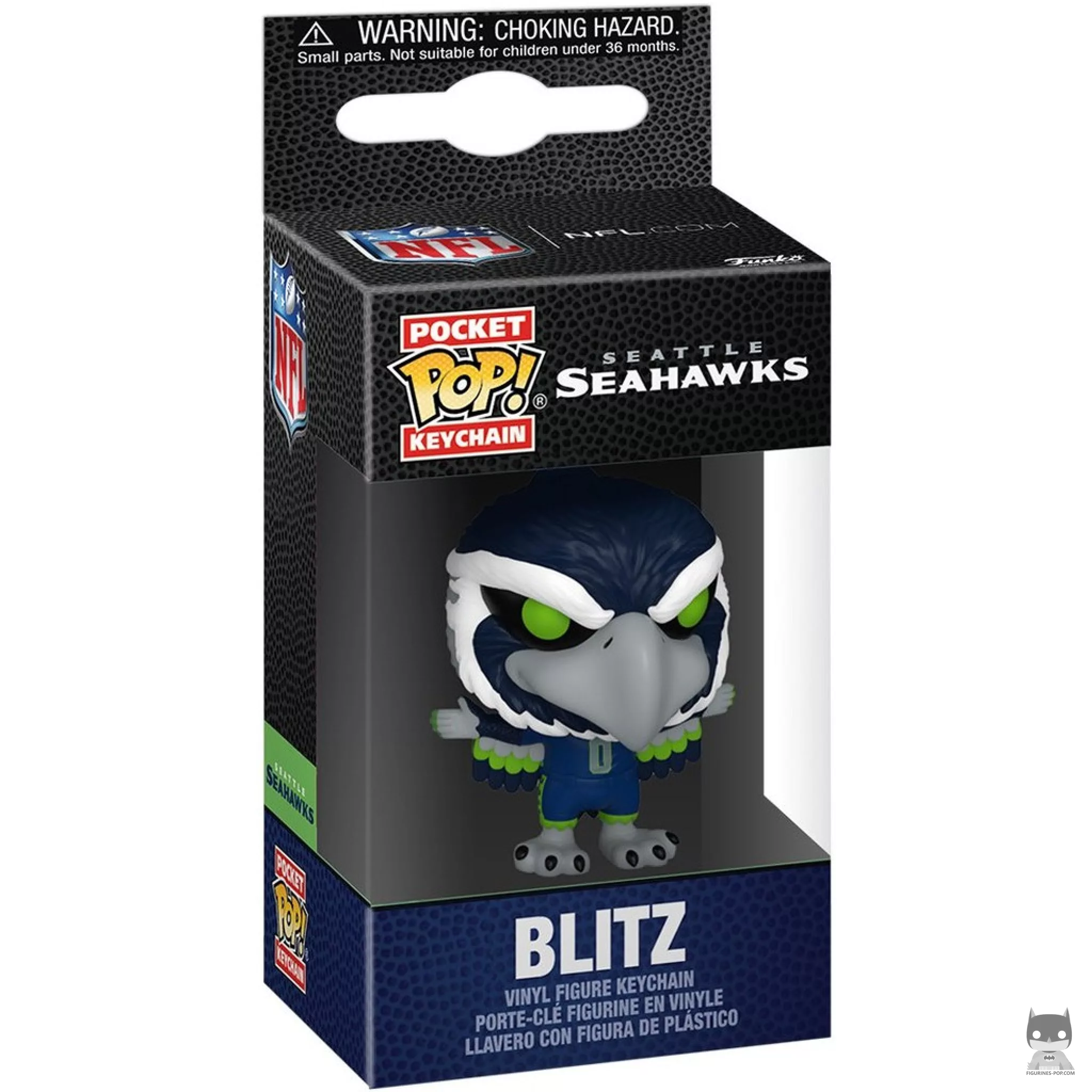 Blitz (Seattle Seahawks) Funko Pop! figure in its box