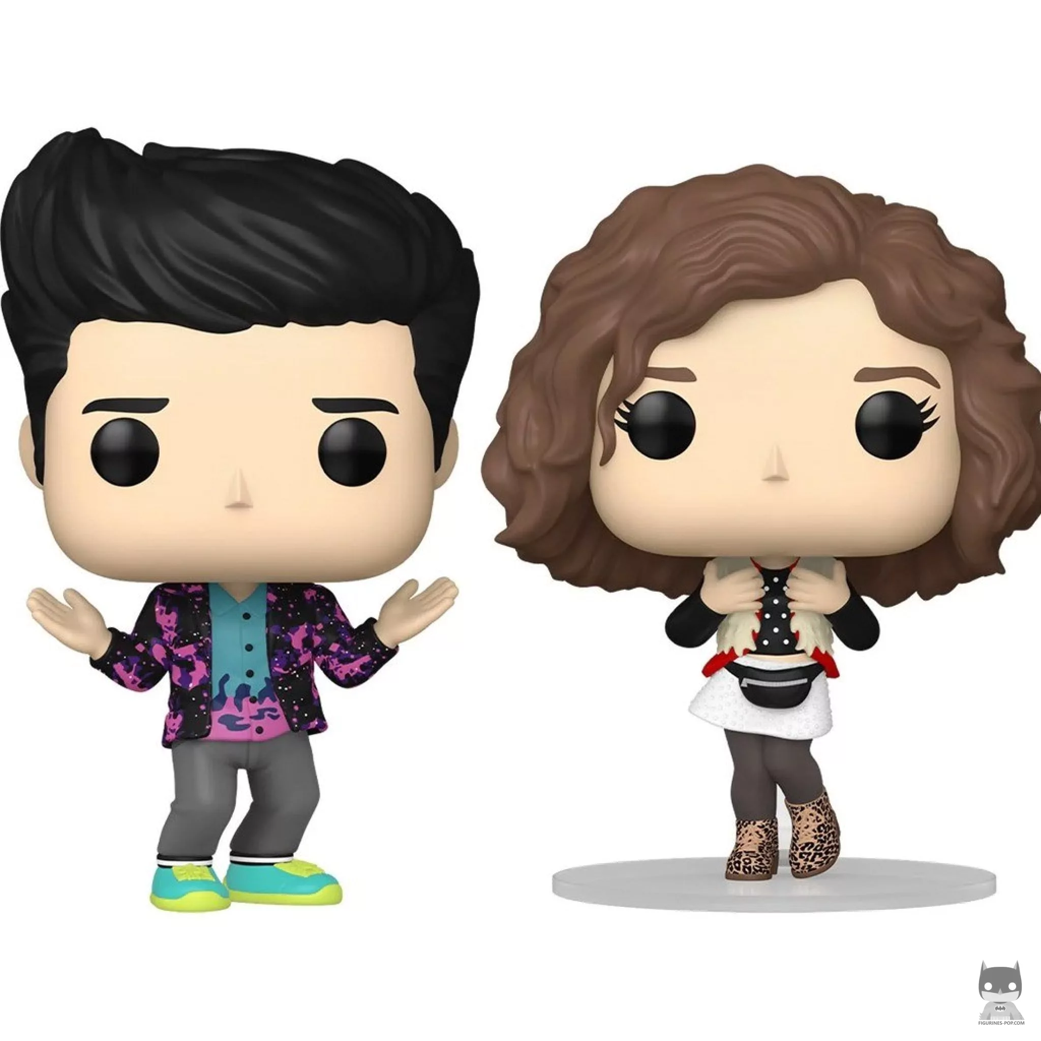 "Don't be suspicious" Jean-Ralphio & Mona-Lisa Funko Pop! figure (Parks and Recreation)
