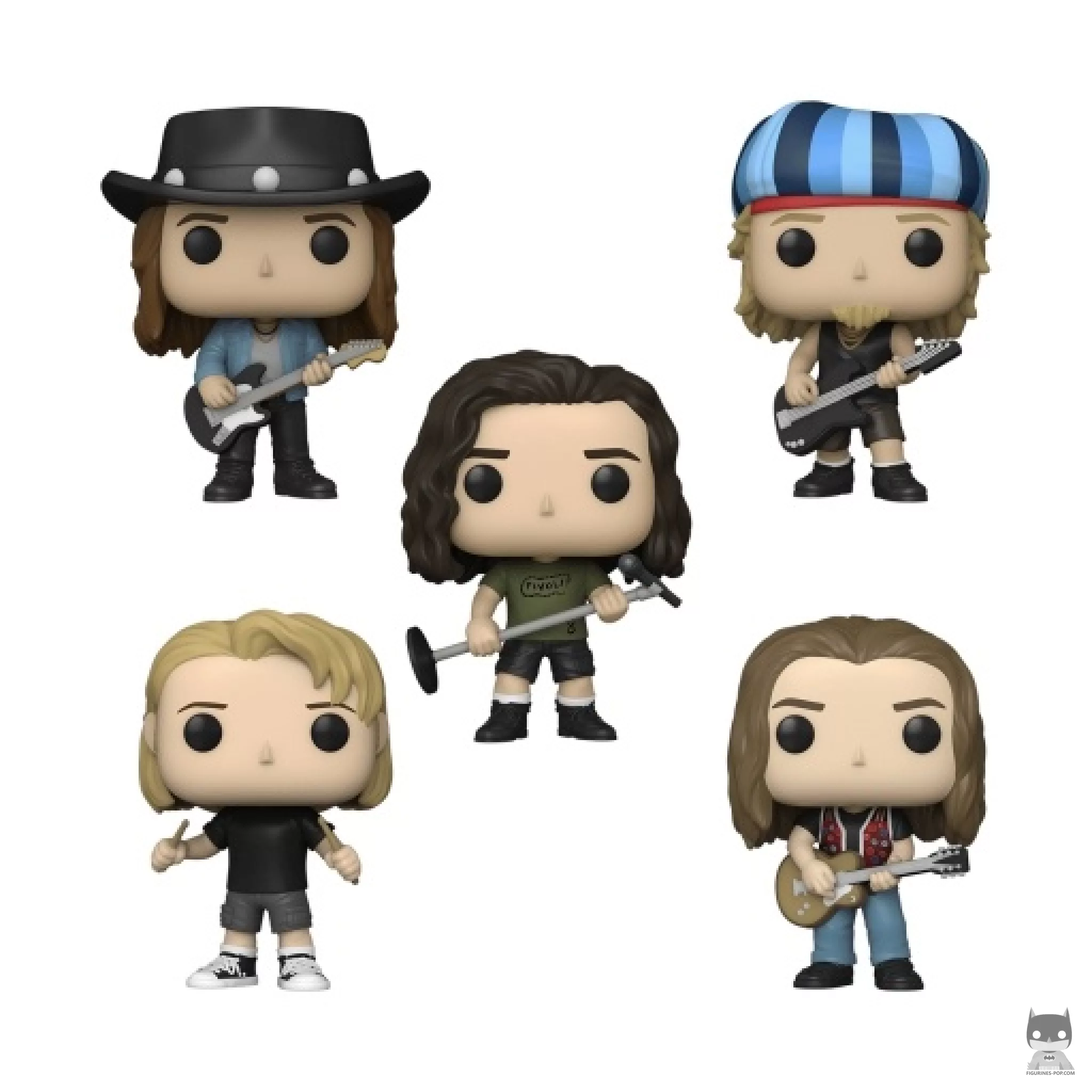 Mike McCready, Jeff Ament, Eddie Vedder, Matt Cameron & Stone Gossard Funko Pop! figure (Pearl Jam)