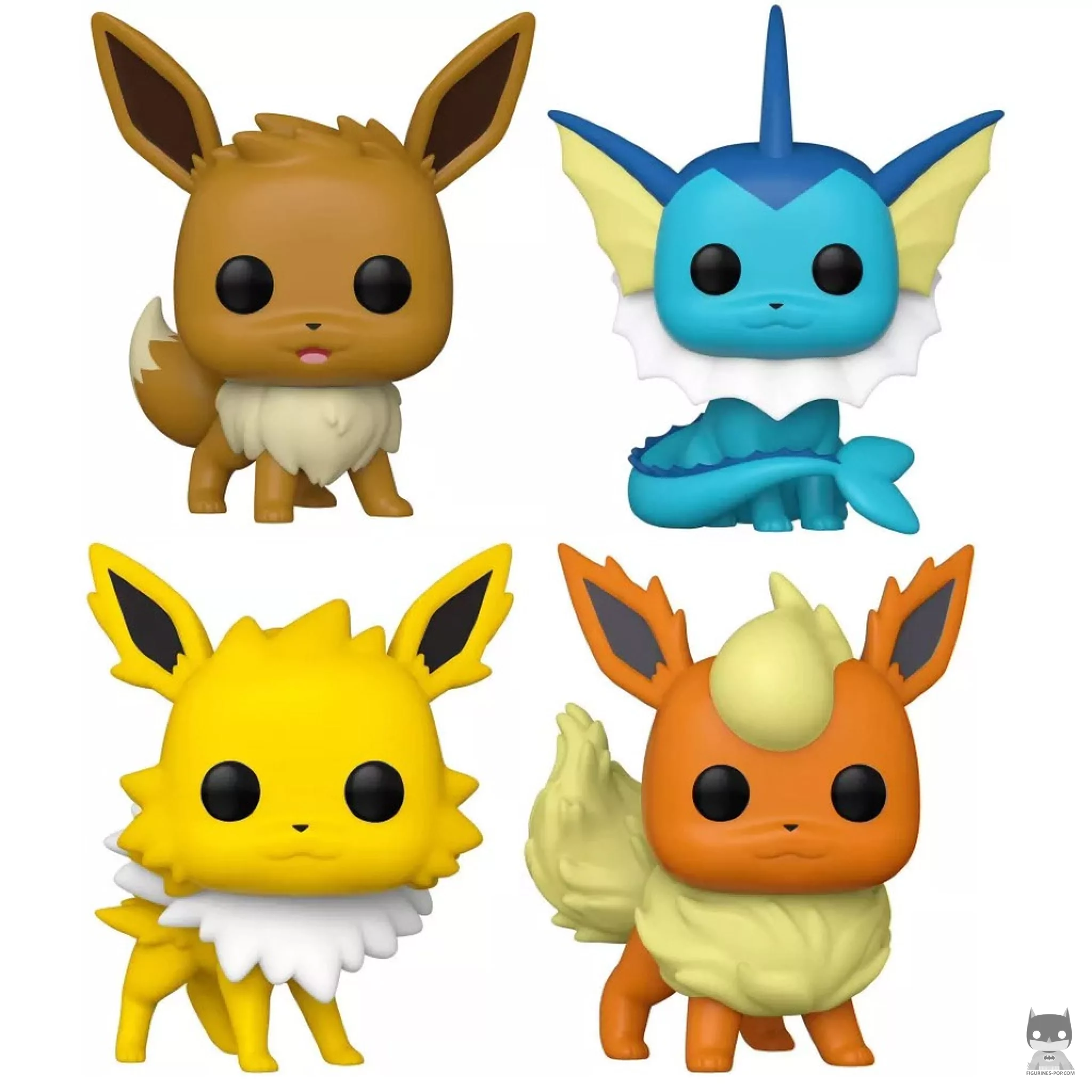 Eevee, Vaporeon, Jolteon & Flareon Funko Pop! figure (Pokémon)