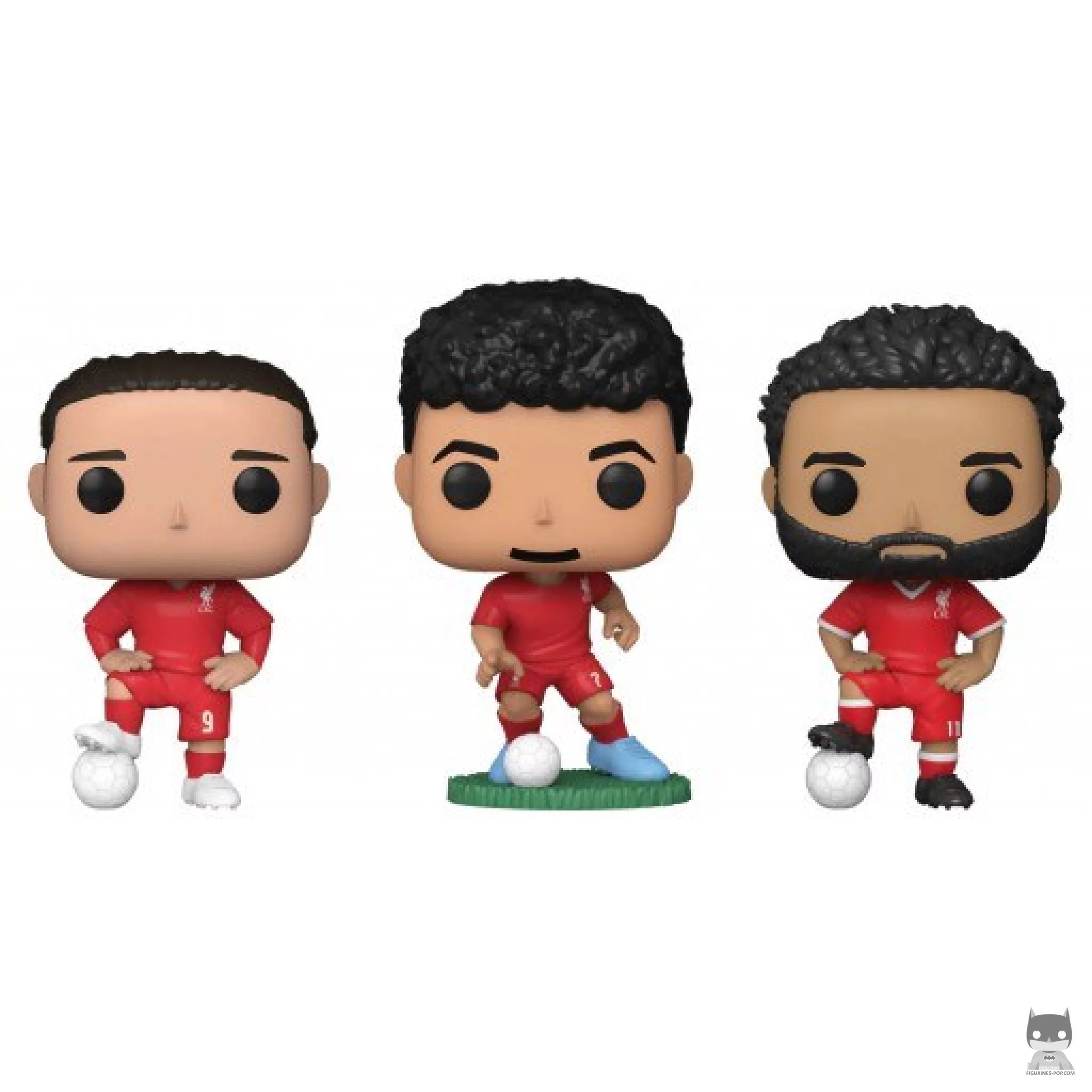 Darwin Nunez, Mohamed Salah & Luis Diaz (Liverpool) Funko Pop! figure (Premier League (UK Football League))