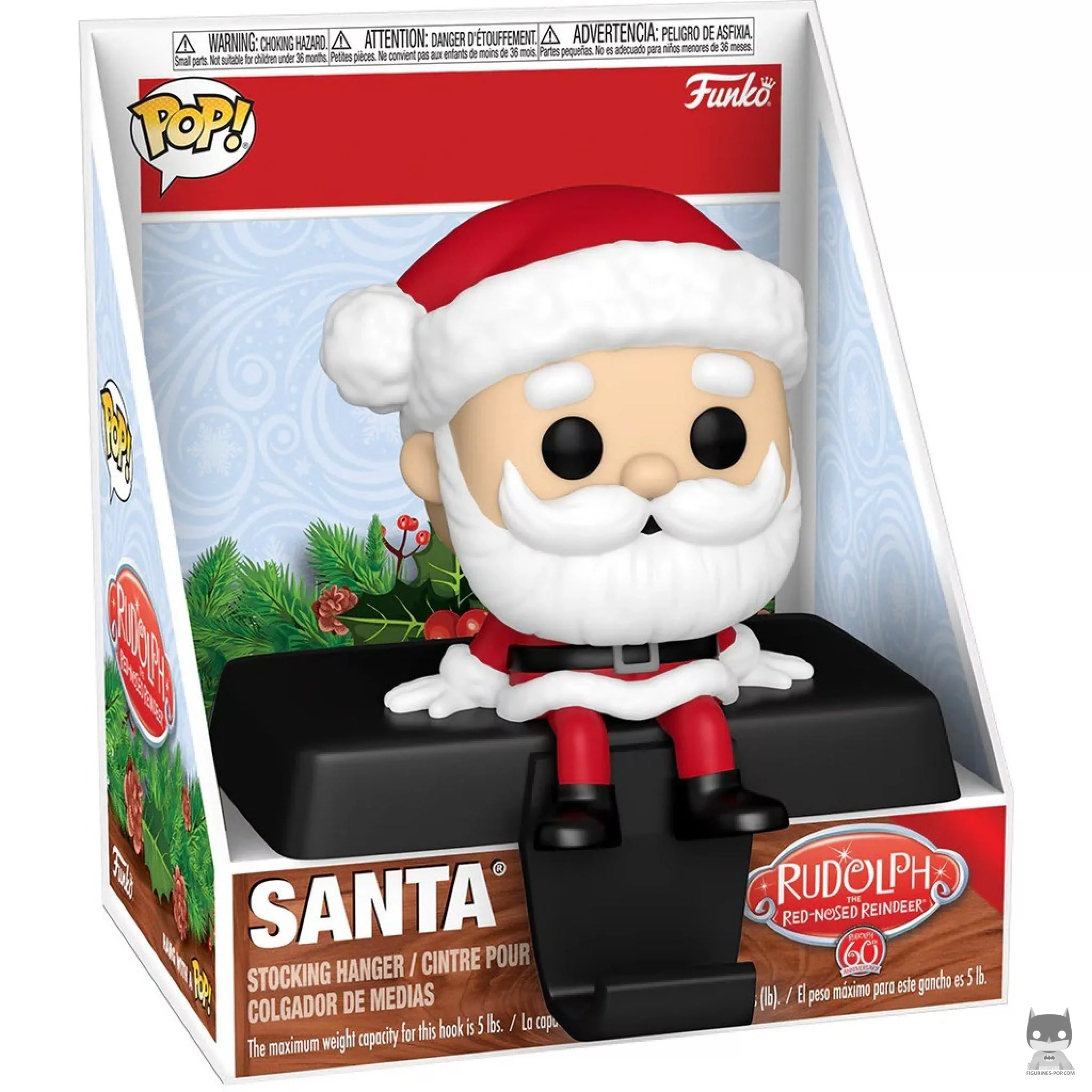 Santa (Stocking hanger) Funko Pop! figure in its box