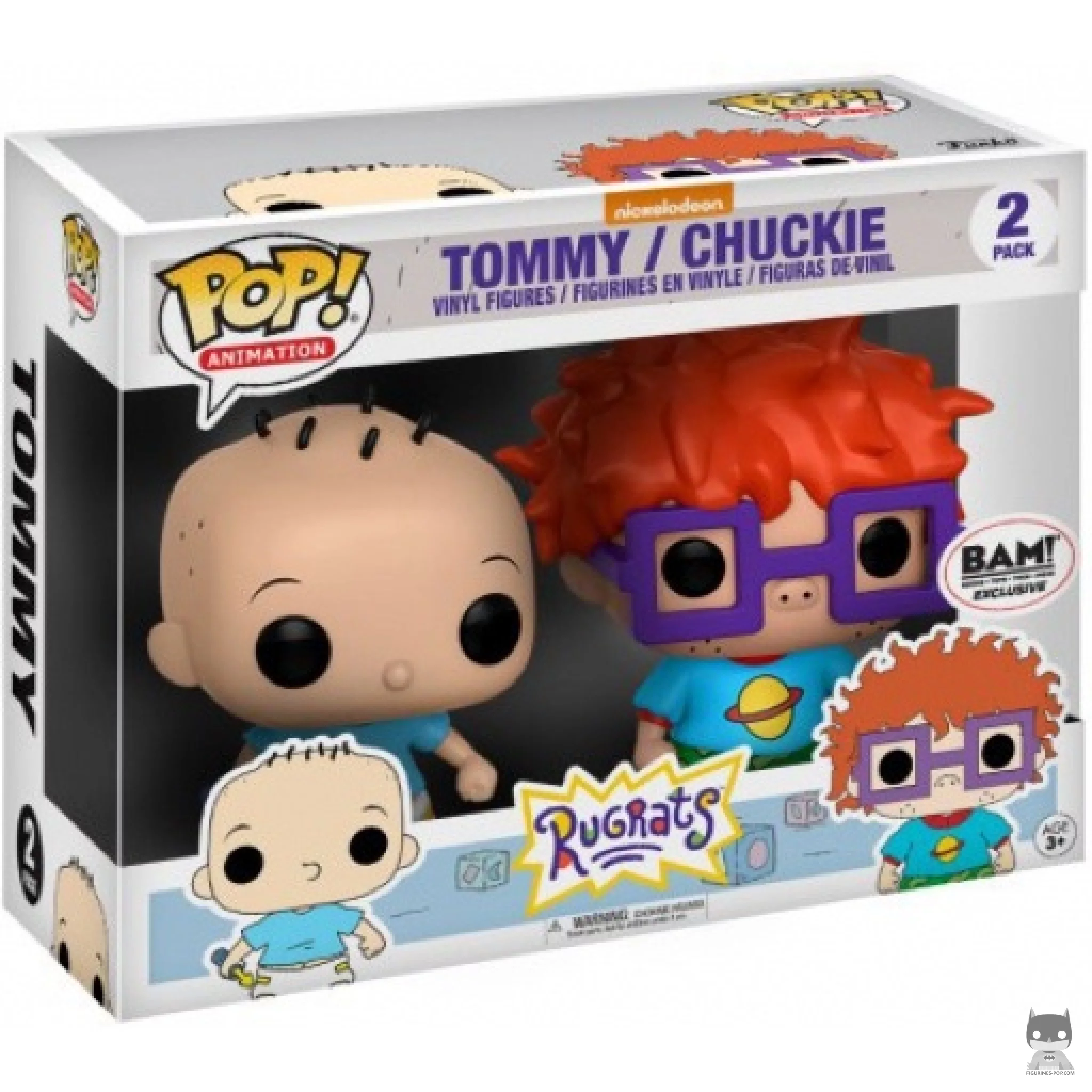 Tommy & Chuckie Funko Pop! figure in its box