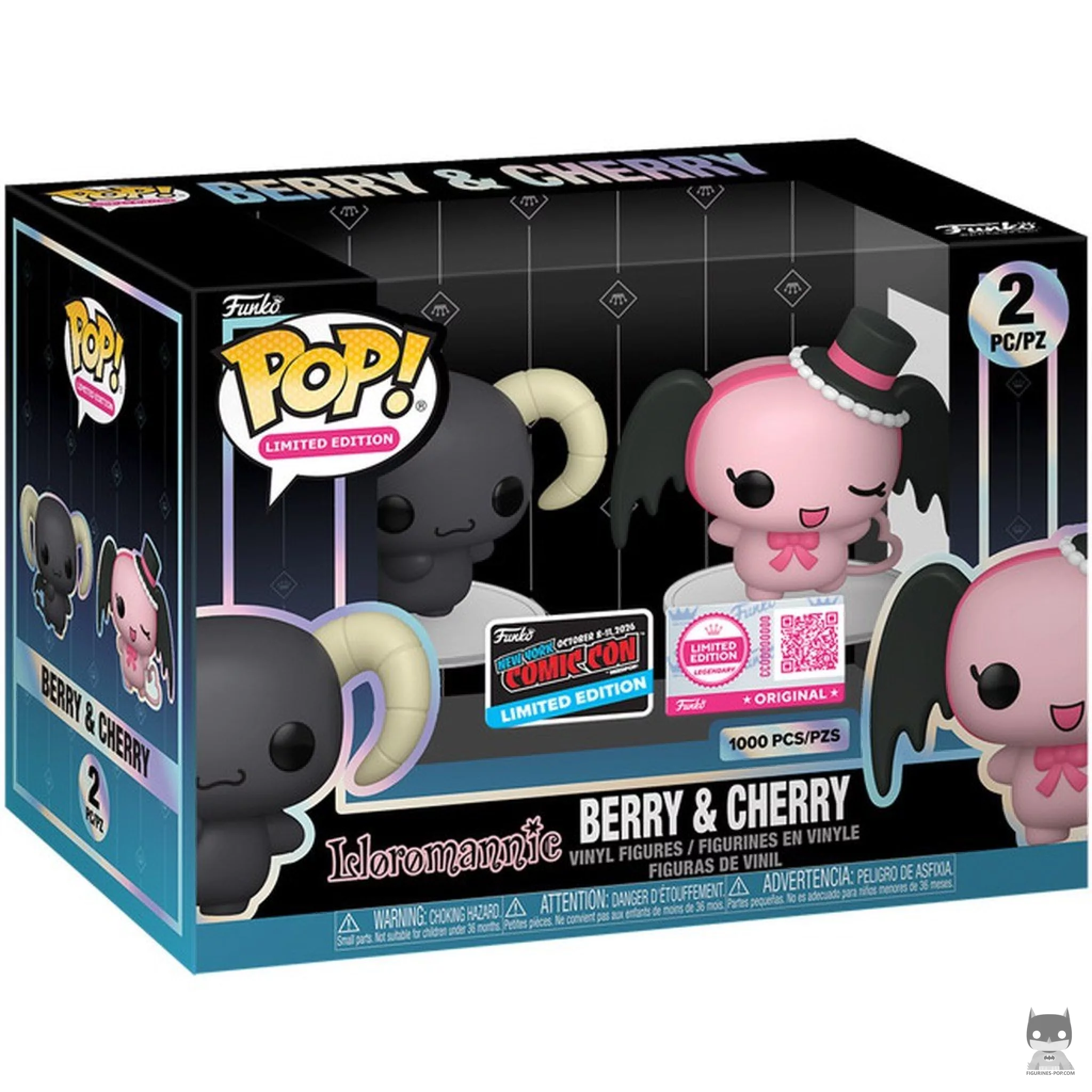 Berry & Cherry Funko Pop! figure in its box