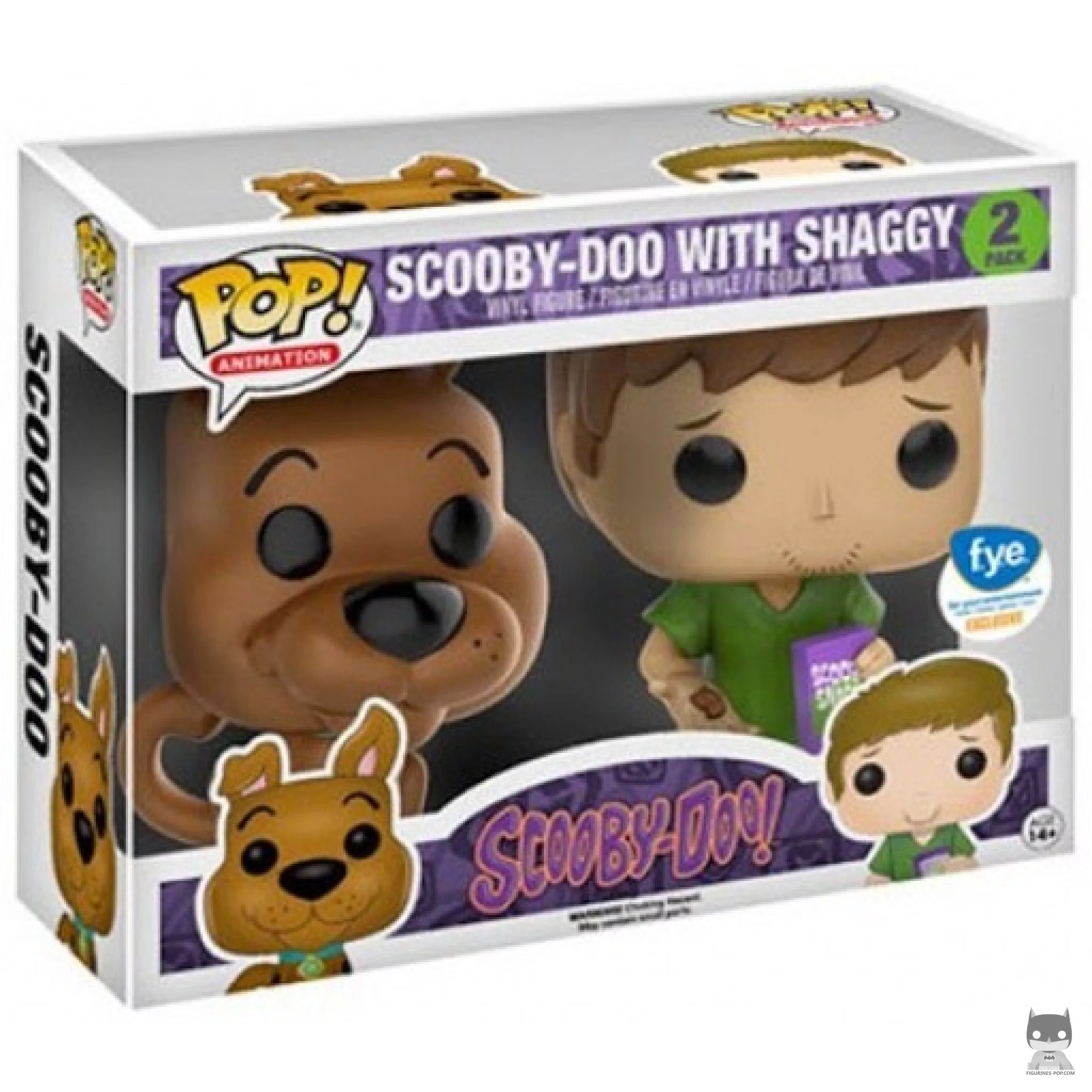 Scooby-Doo & Shaggy Funko Pop! figure in its box