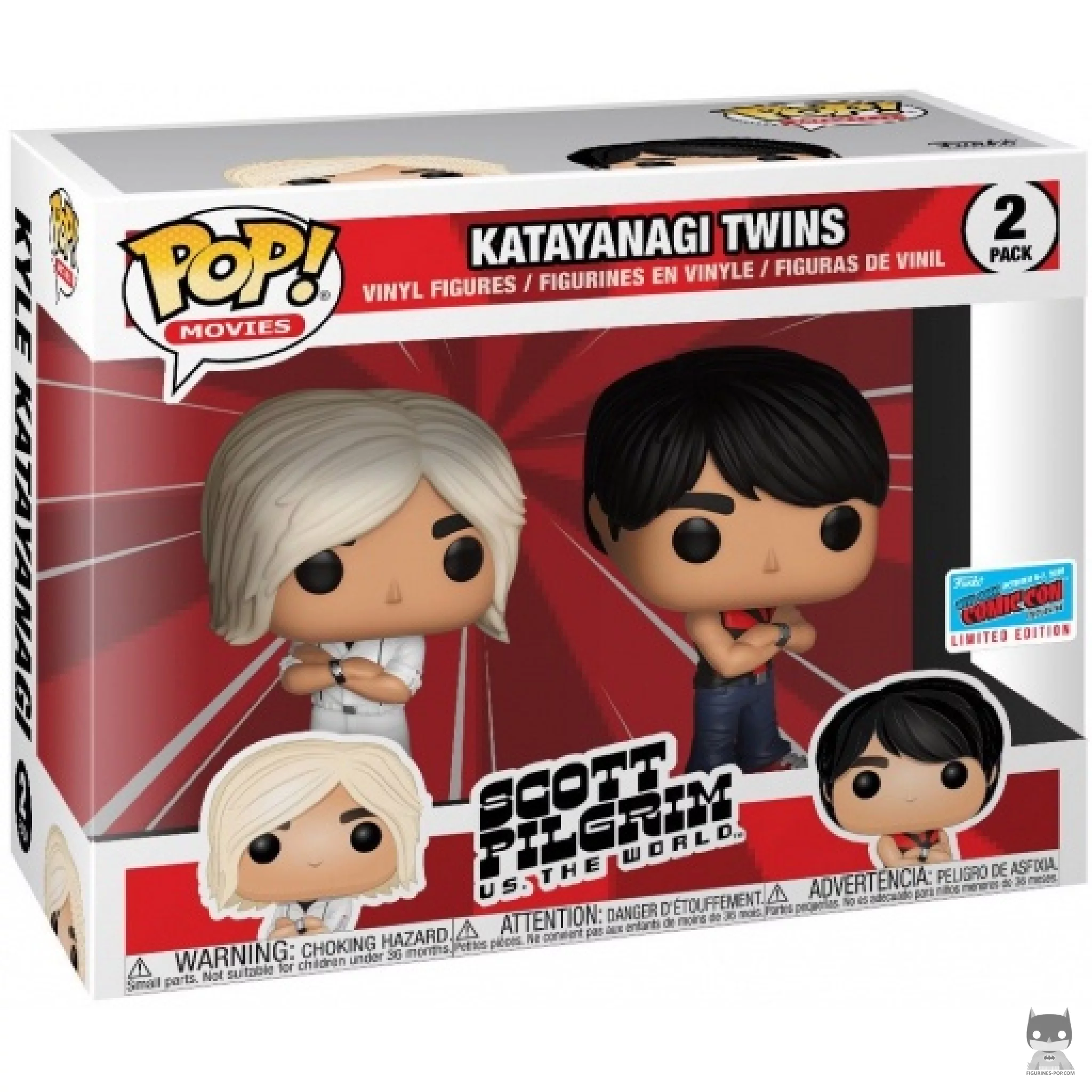 Katayanagi Twins Funko Pop! figure in its box